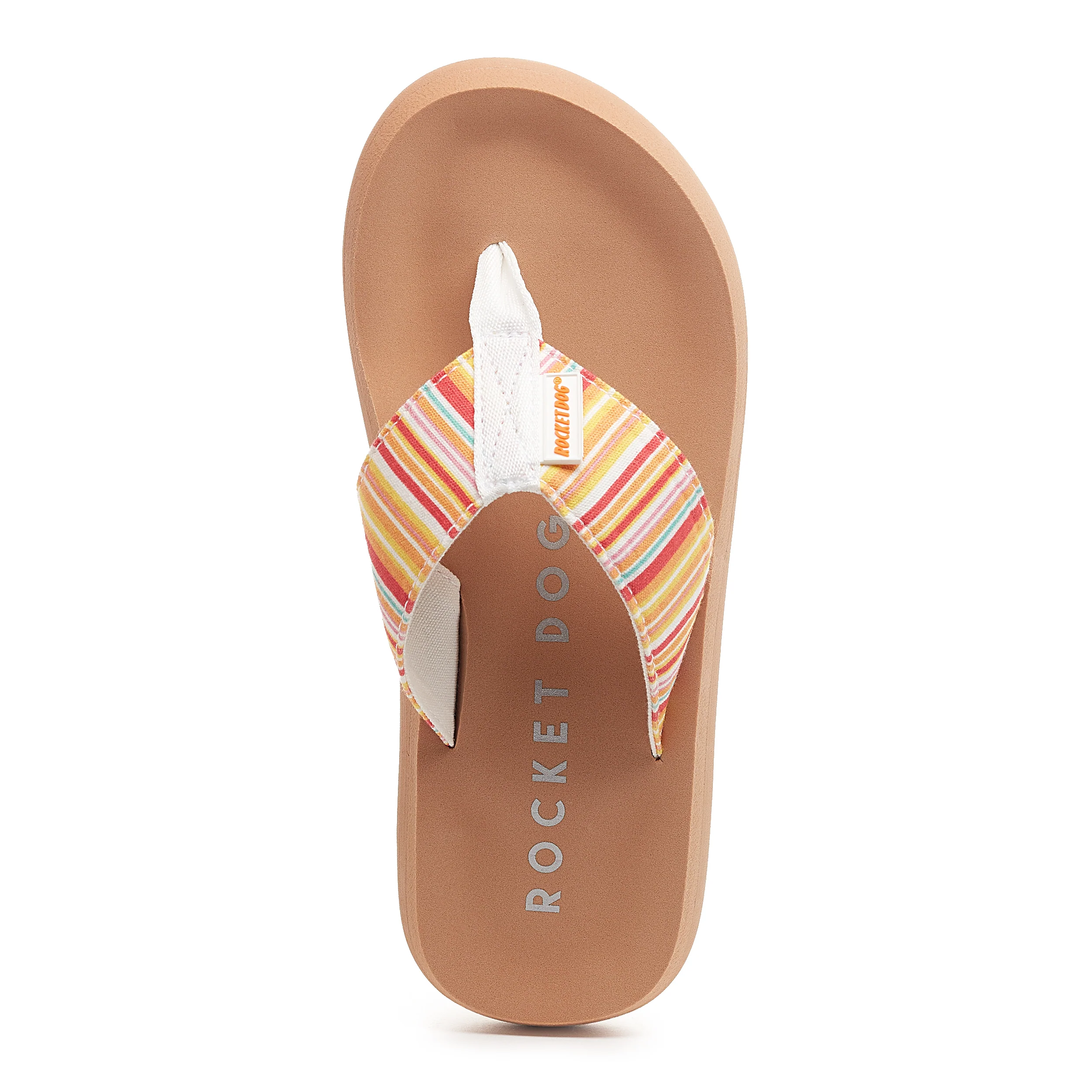 Adios Orange Stripe Flip-Flops - Image 7