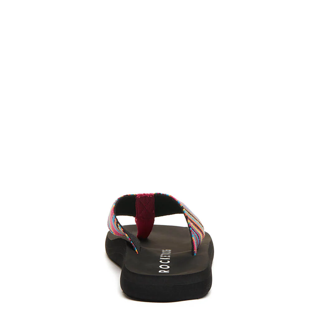 Adios Pink Aloe Stripe Flip-Flops - Image 3
