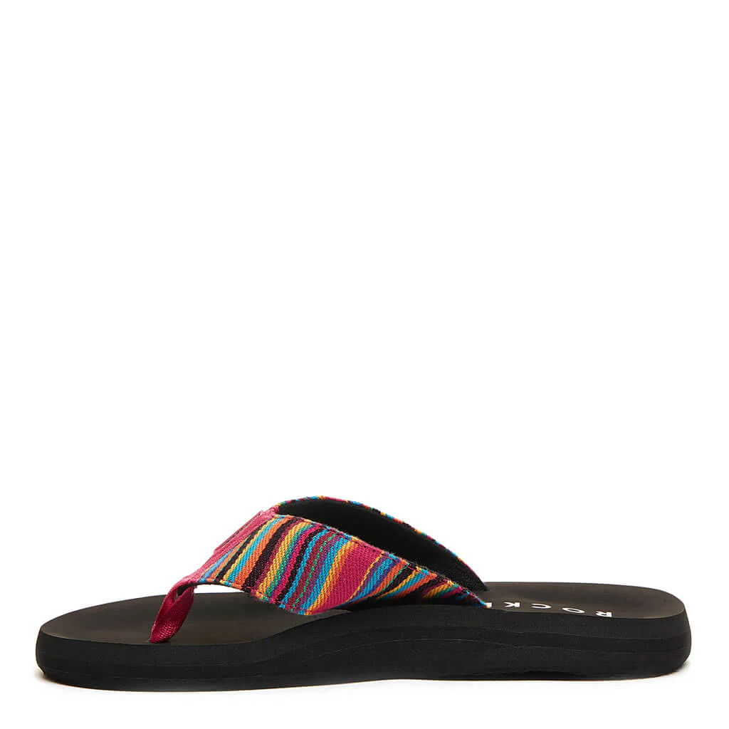 Adios Pink Aloe Stripe Flip-Flops - Image 4