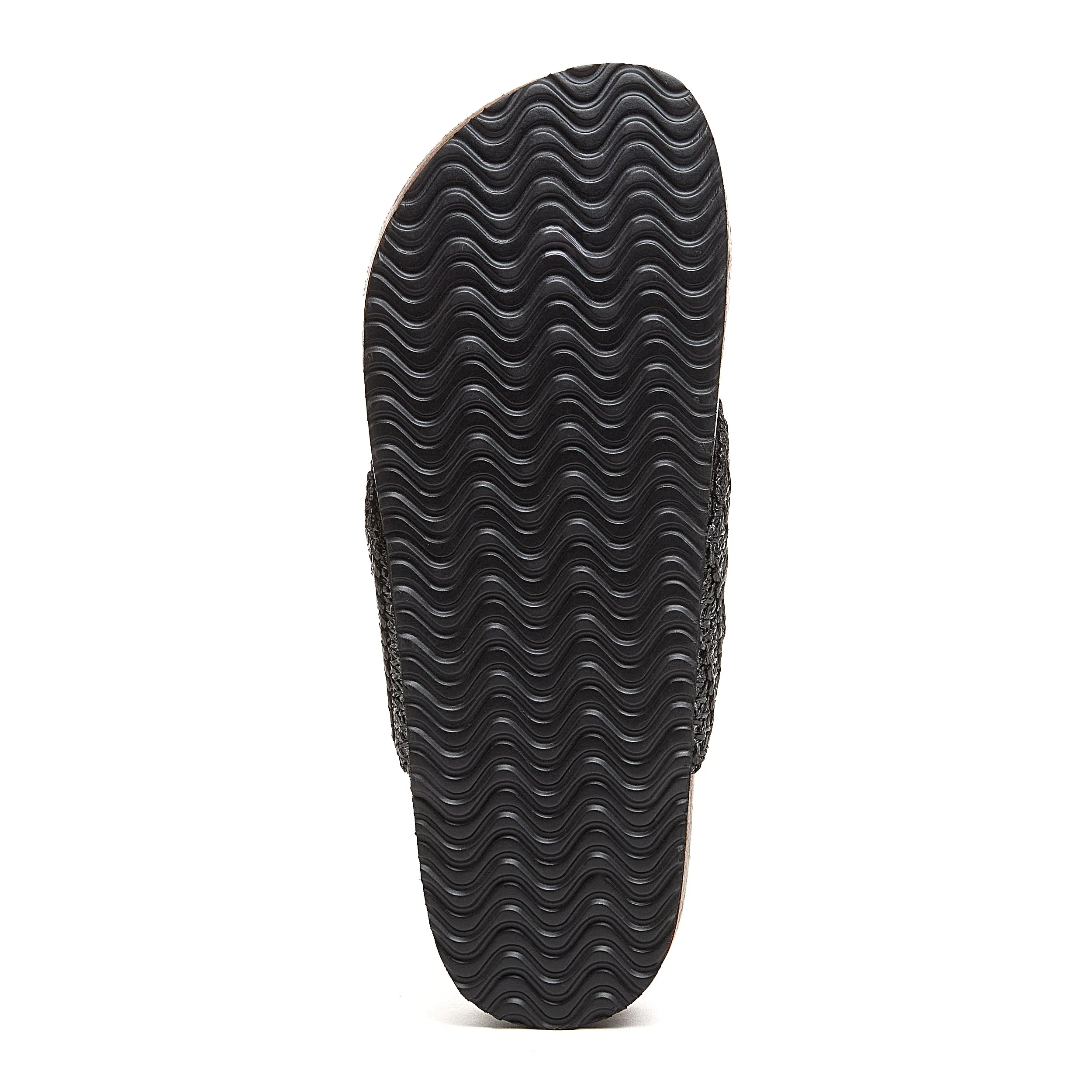 Aloha Black Raffia Flip-Flops - Image 7