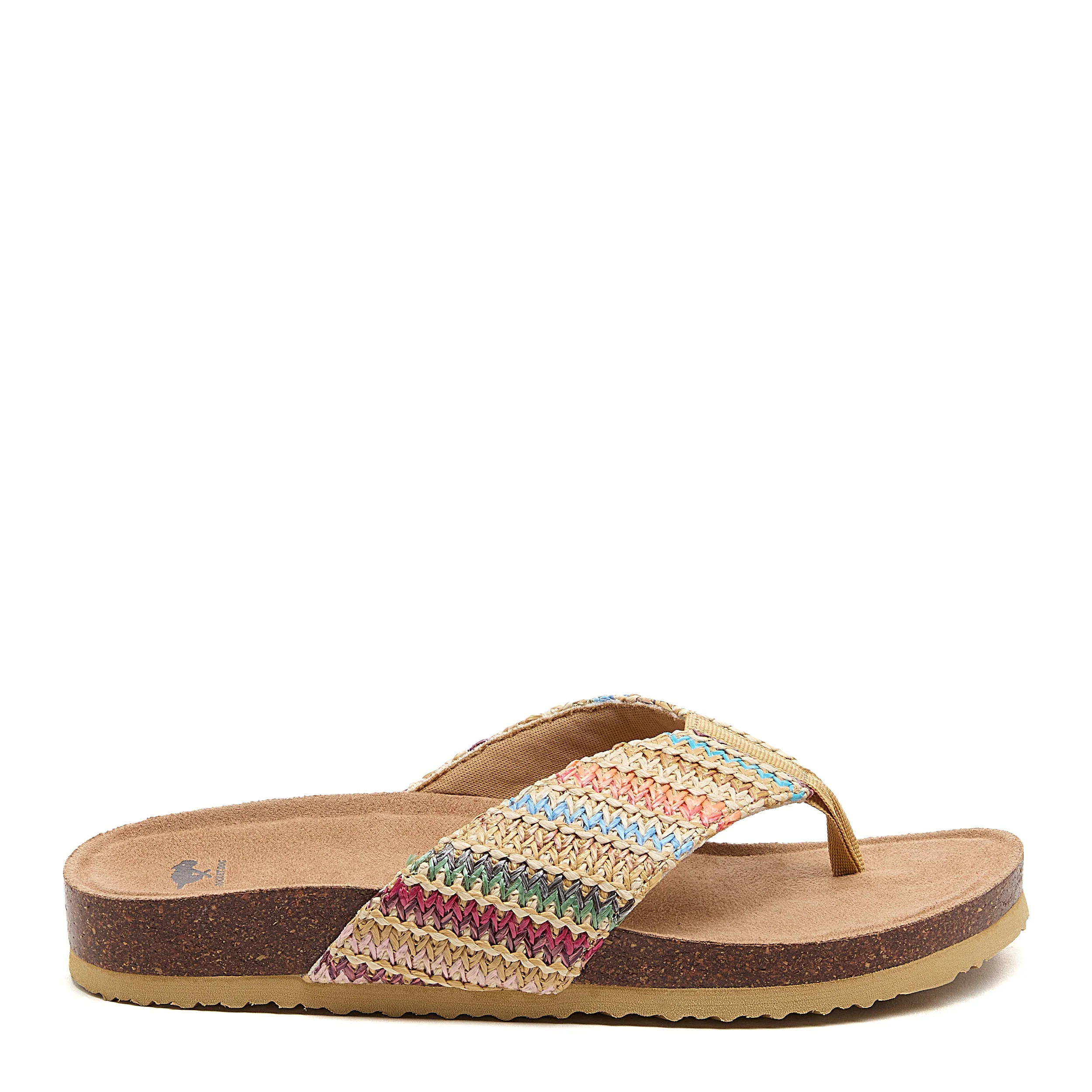 Aloha Natural Raffia Flip-Flops