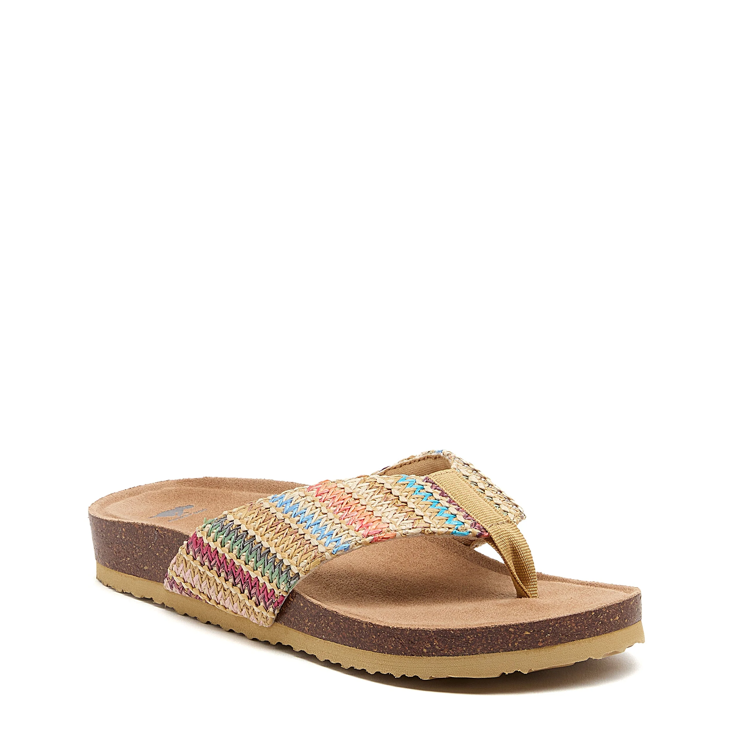 Aloha Natural Raffia Flip-Flops - Image 2
