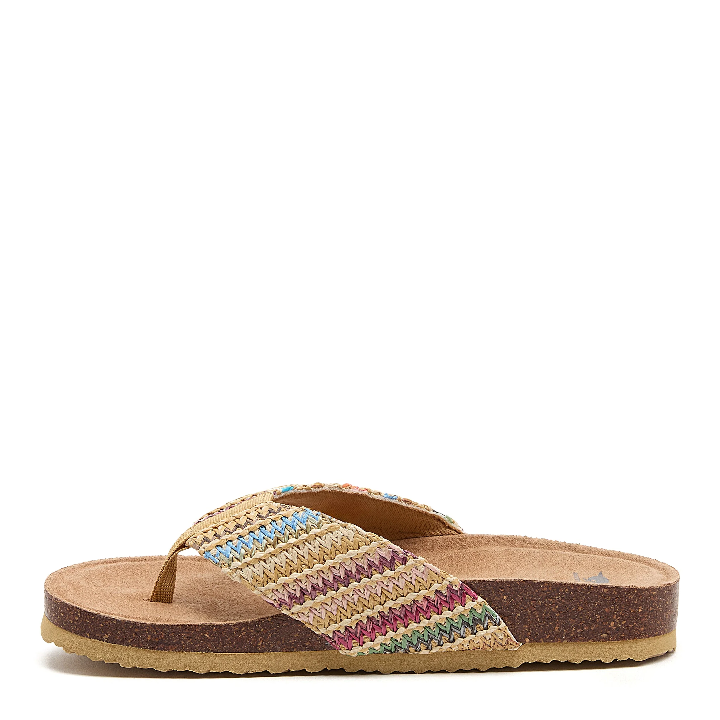Aloha Natural Raffia Flip-Flops - Image 3