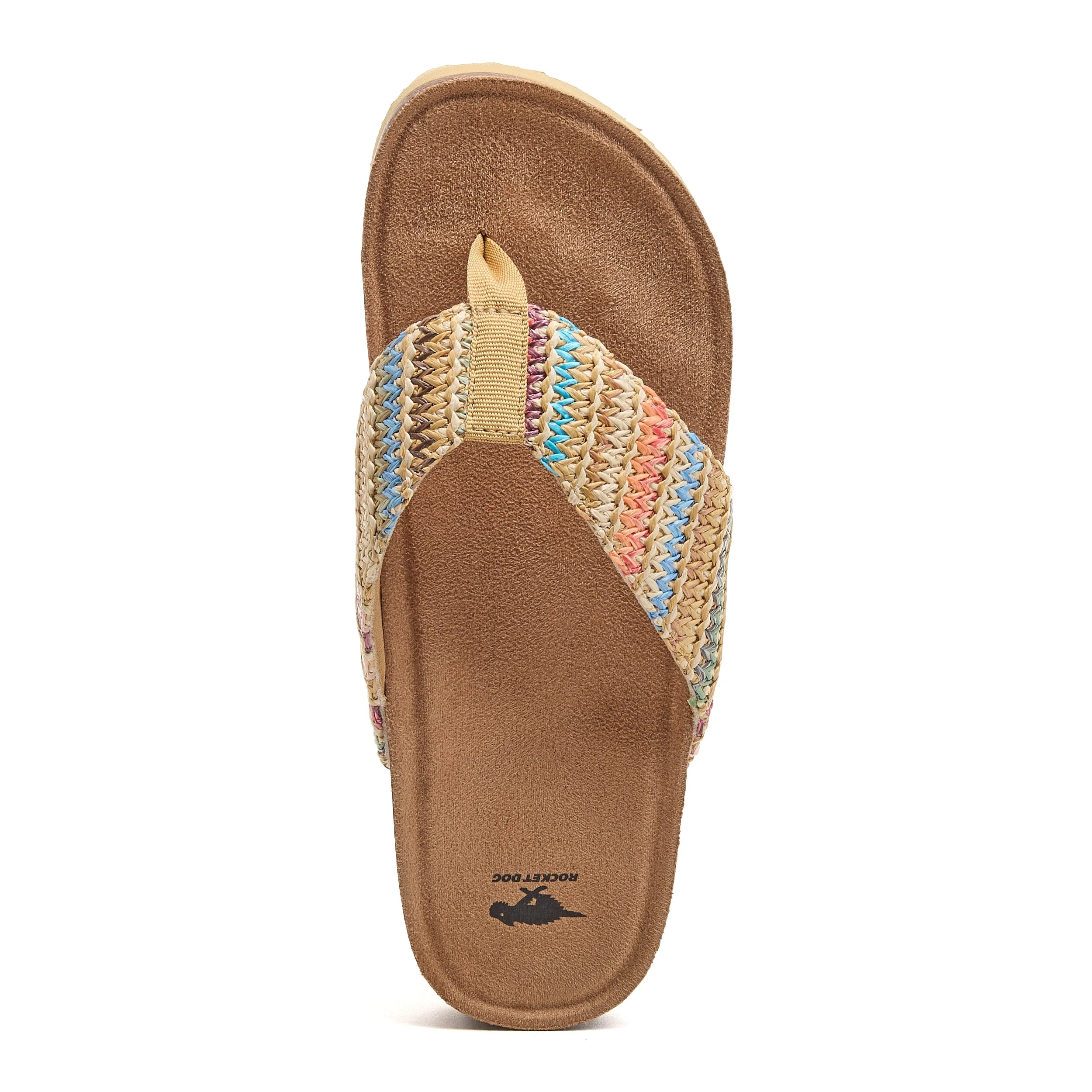 Aloha Natural Raffia Flip-Flops - Image 6