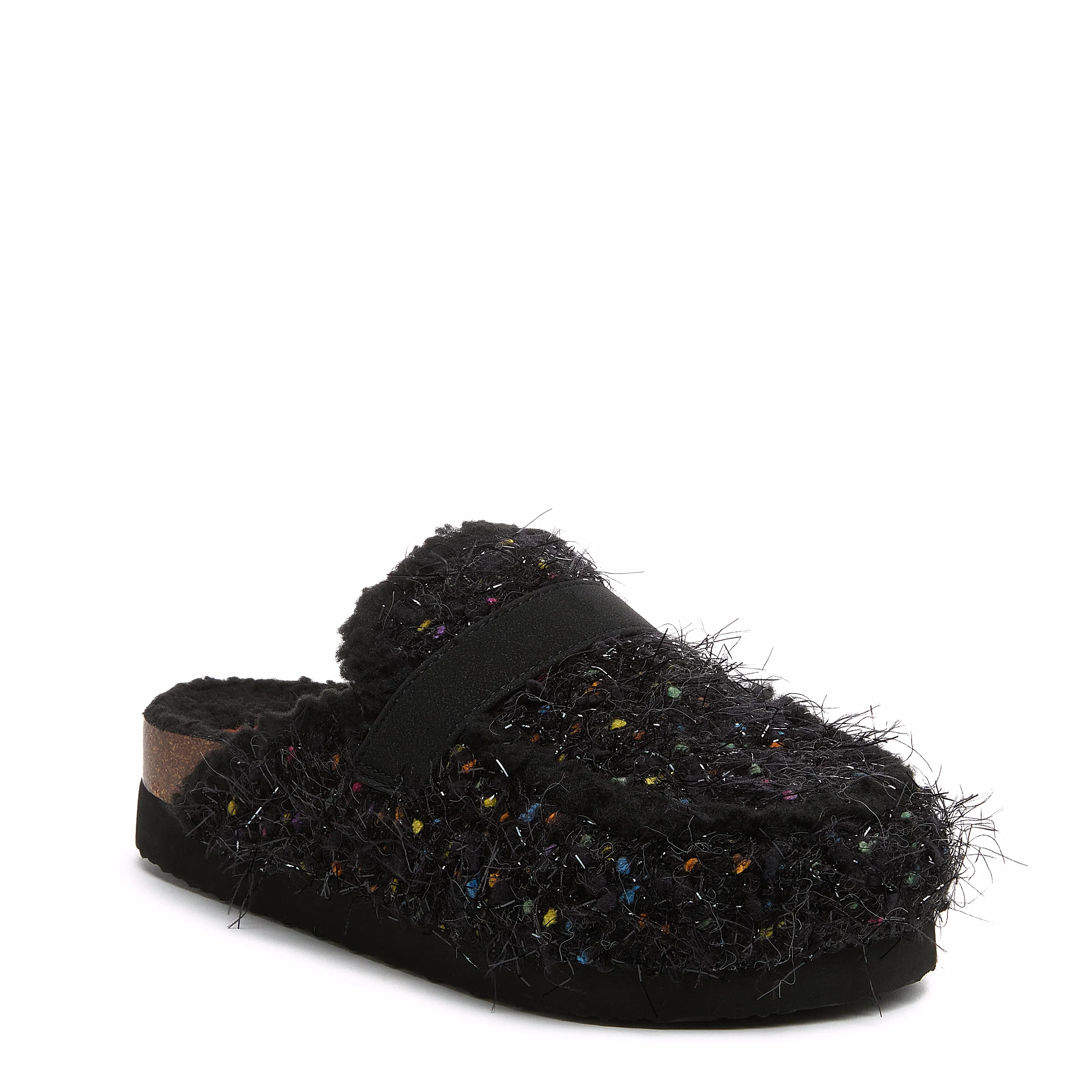 Arctic Black Glam Clogs - Image 2