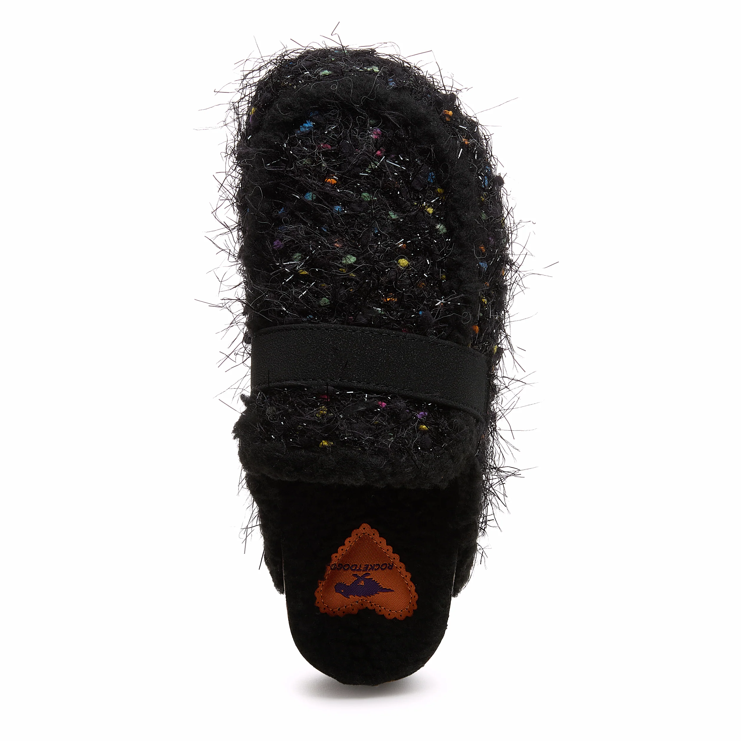 Arctic Black Glam Clogs - Image 6