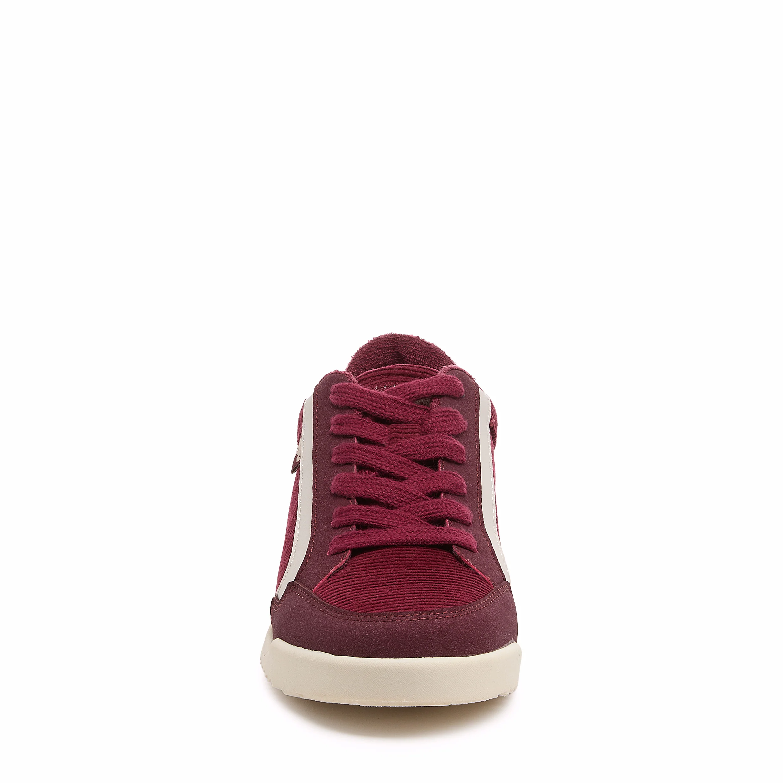 Bolt Burgundy Corduroy Trainers - Image 6