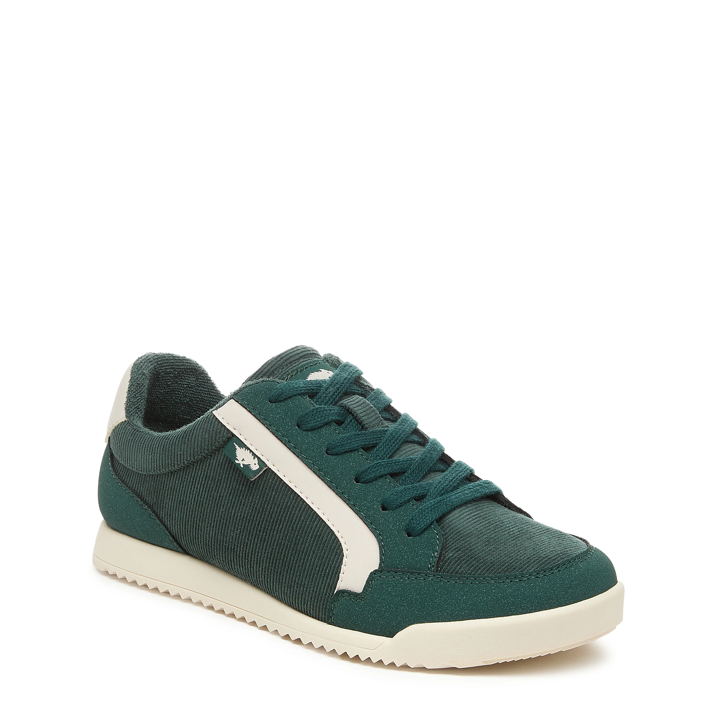 Bolt Forest Green Corduroy Trainers - Image 2