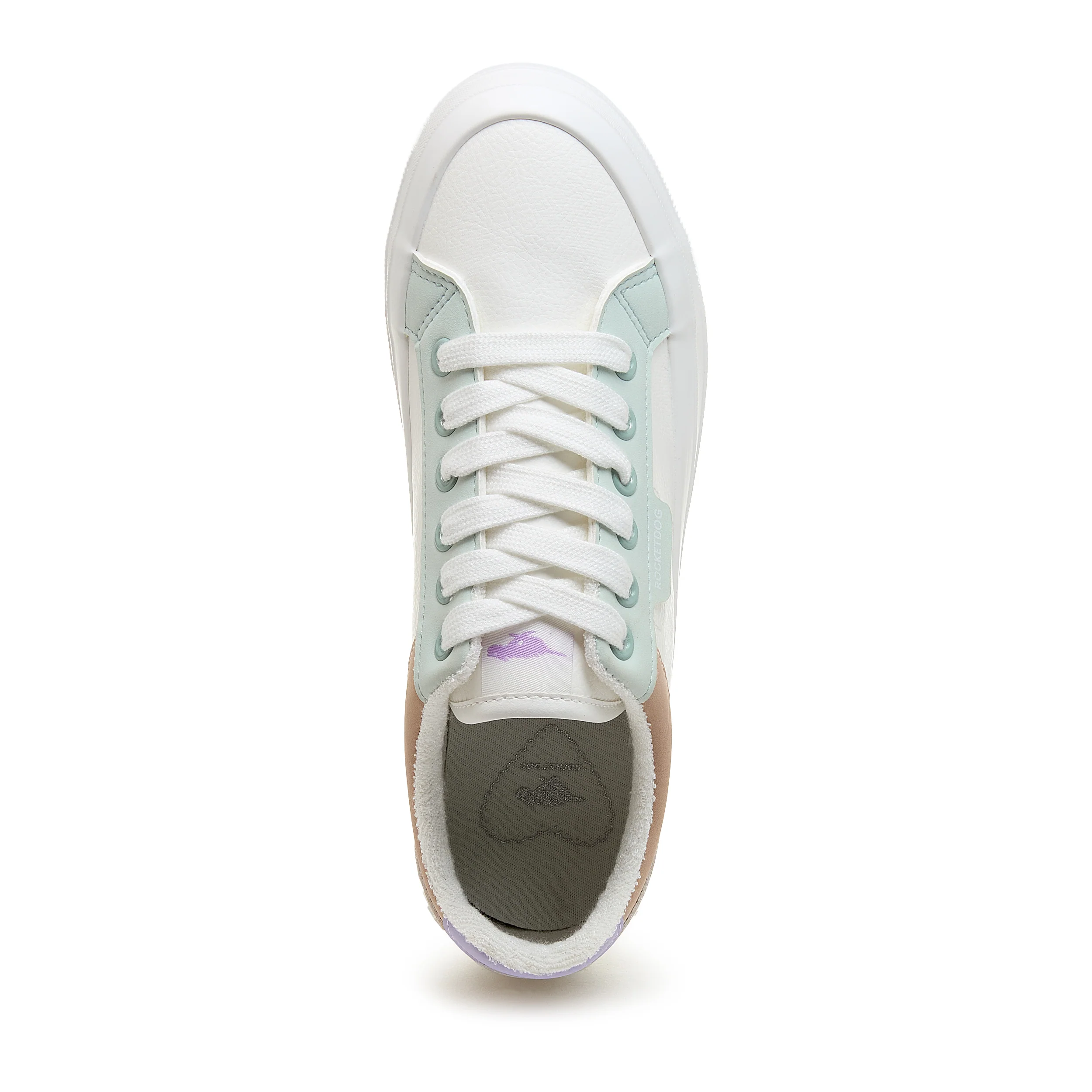 Cecilia Pastel Colour Block Trainer - Image 6