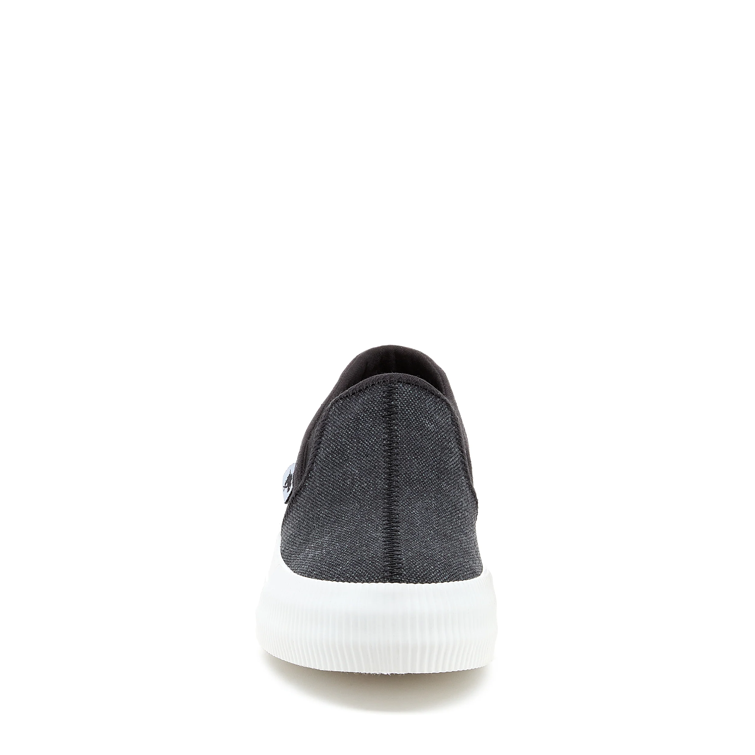 Cheery Black Slip-On Plimsoll Trainers - Image 5