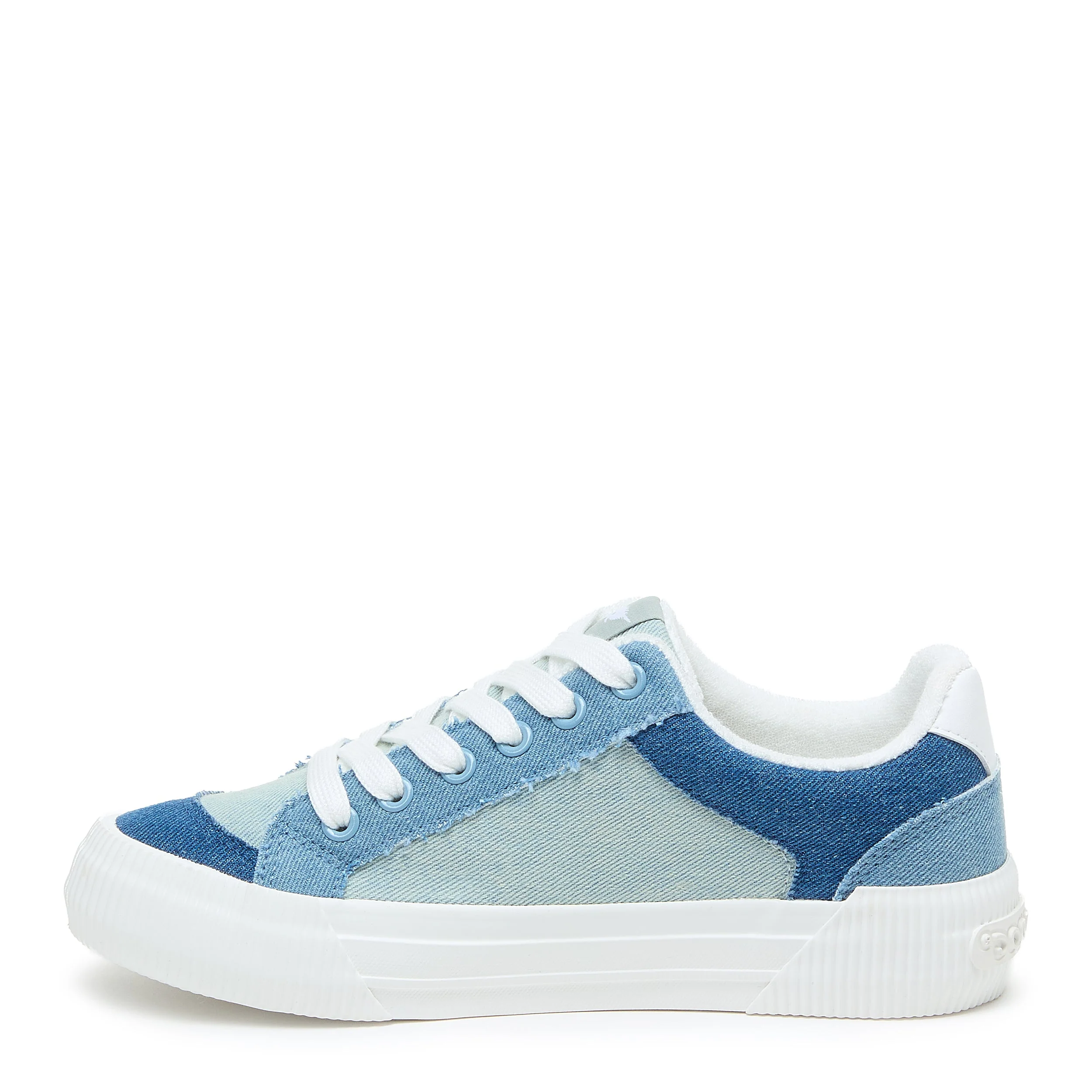 Cheery Coastal Blue Colour Block Trainers - Image 4