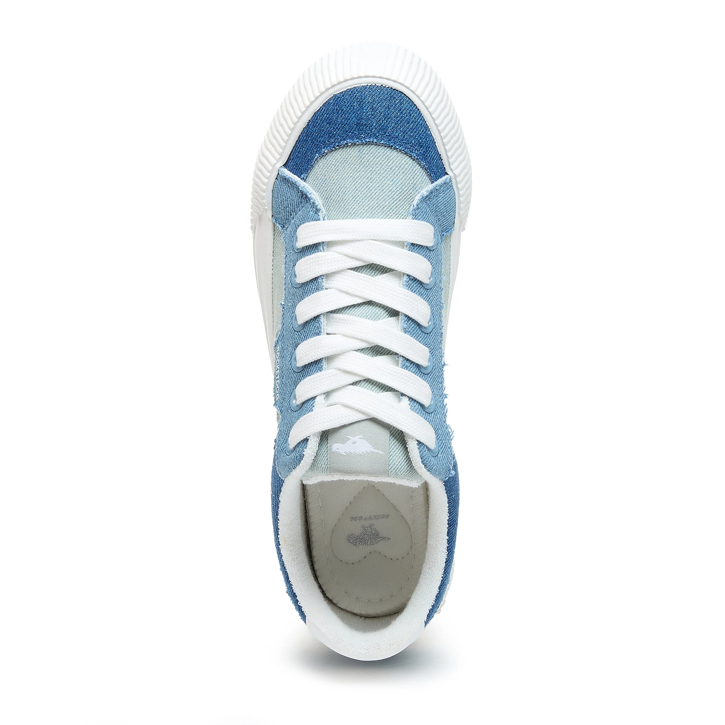 Cheery Coastal Blue Colour Block Trainers - Image 7