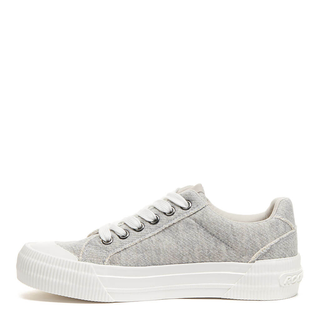 Cheery Grey Jersey Trainers - Image 4