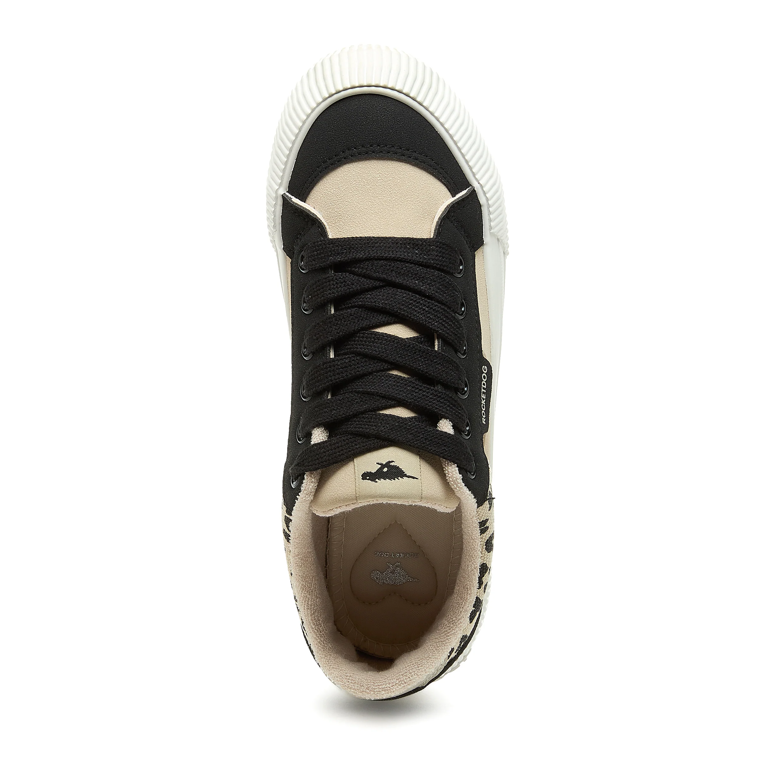 Cheery Leopard Print Colour Block Trainers - Image 6