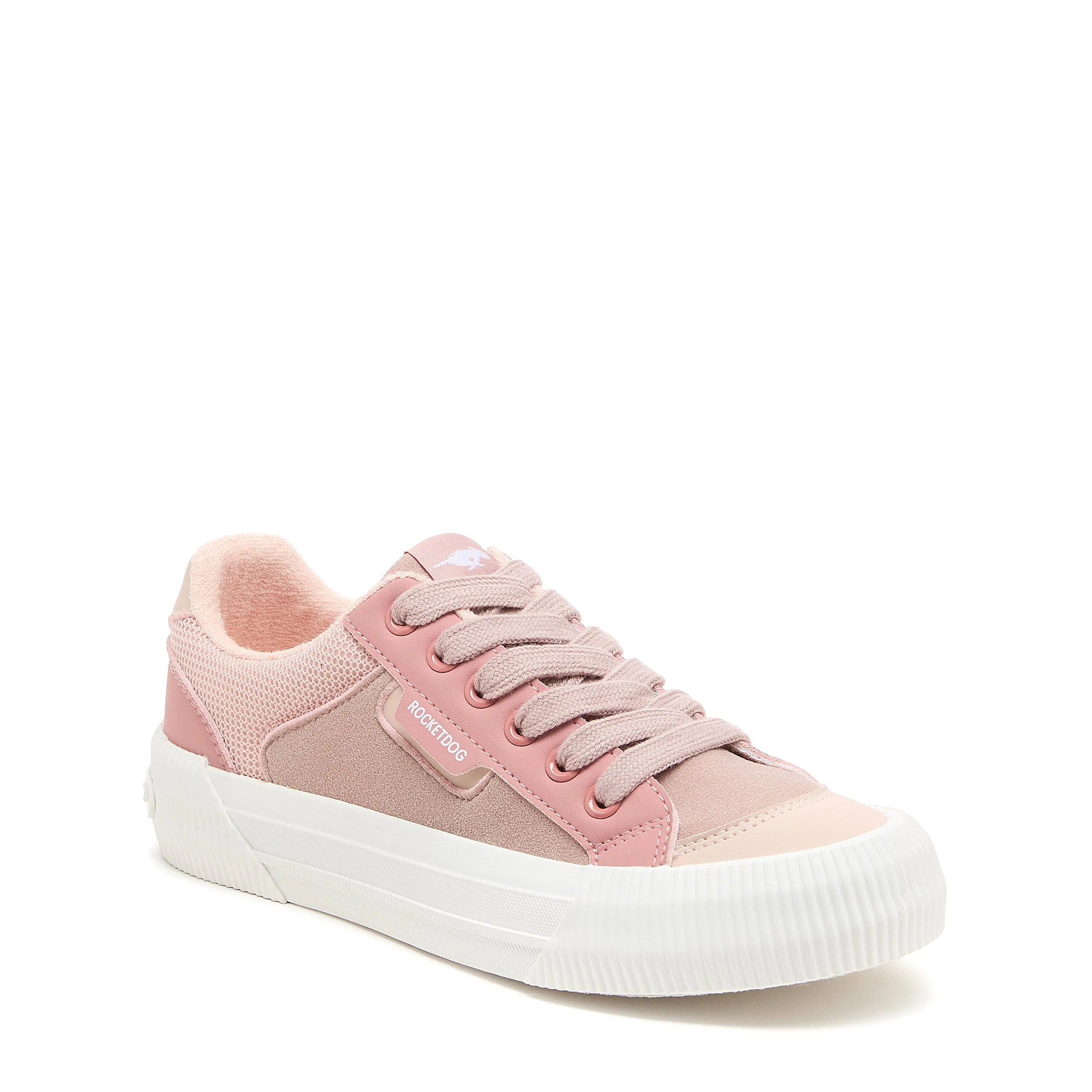 Cheery Mauve Colour Block Trainers - Image 3