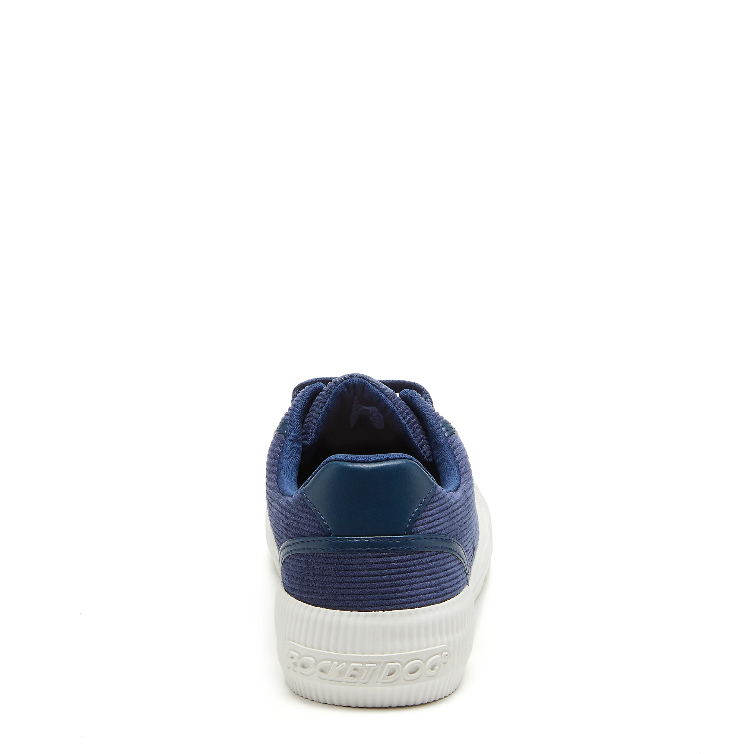 Cheery Slate Blue Corduroy Trainers - Image 4