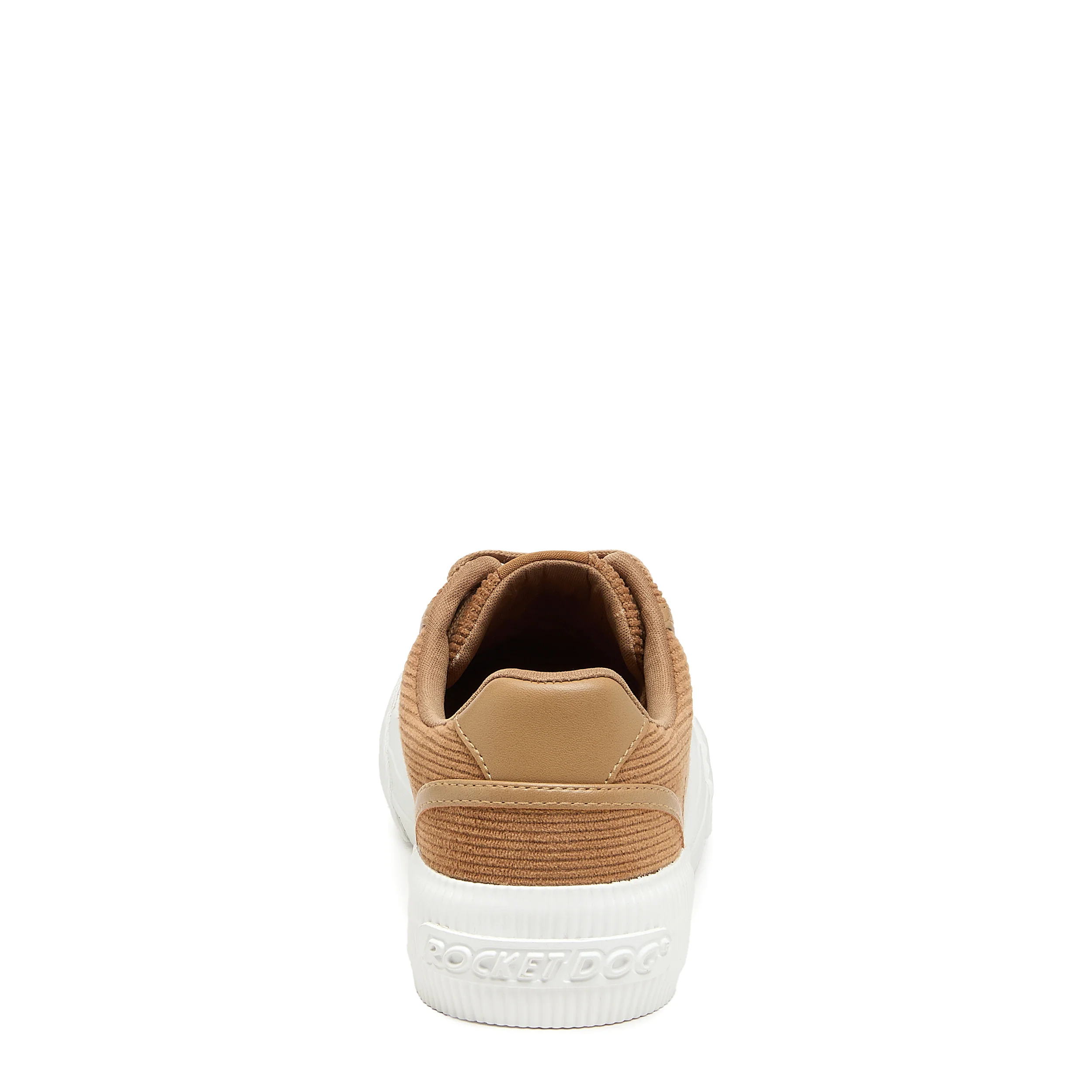 Cheery Tan Corduroy Trainers - Image 4