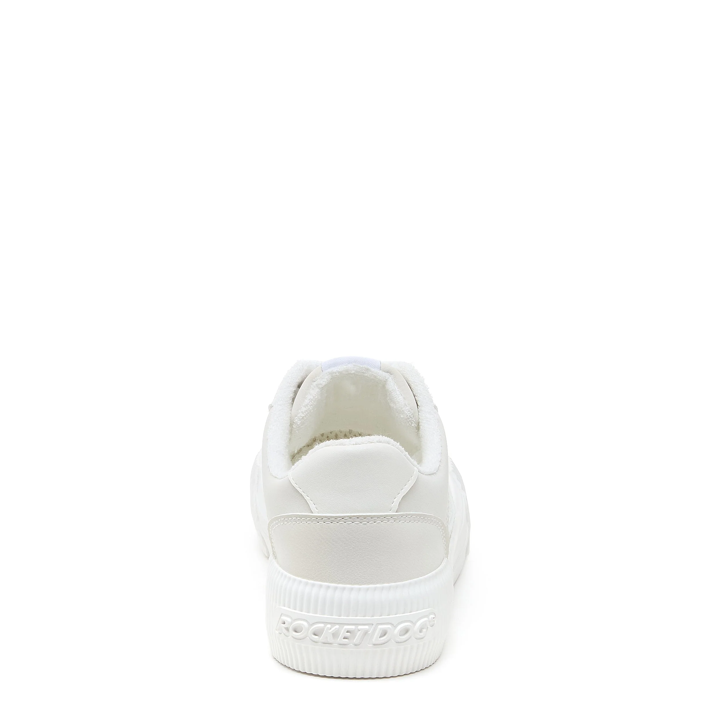 Cheery White Mesh Trainers - Image 4
