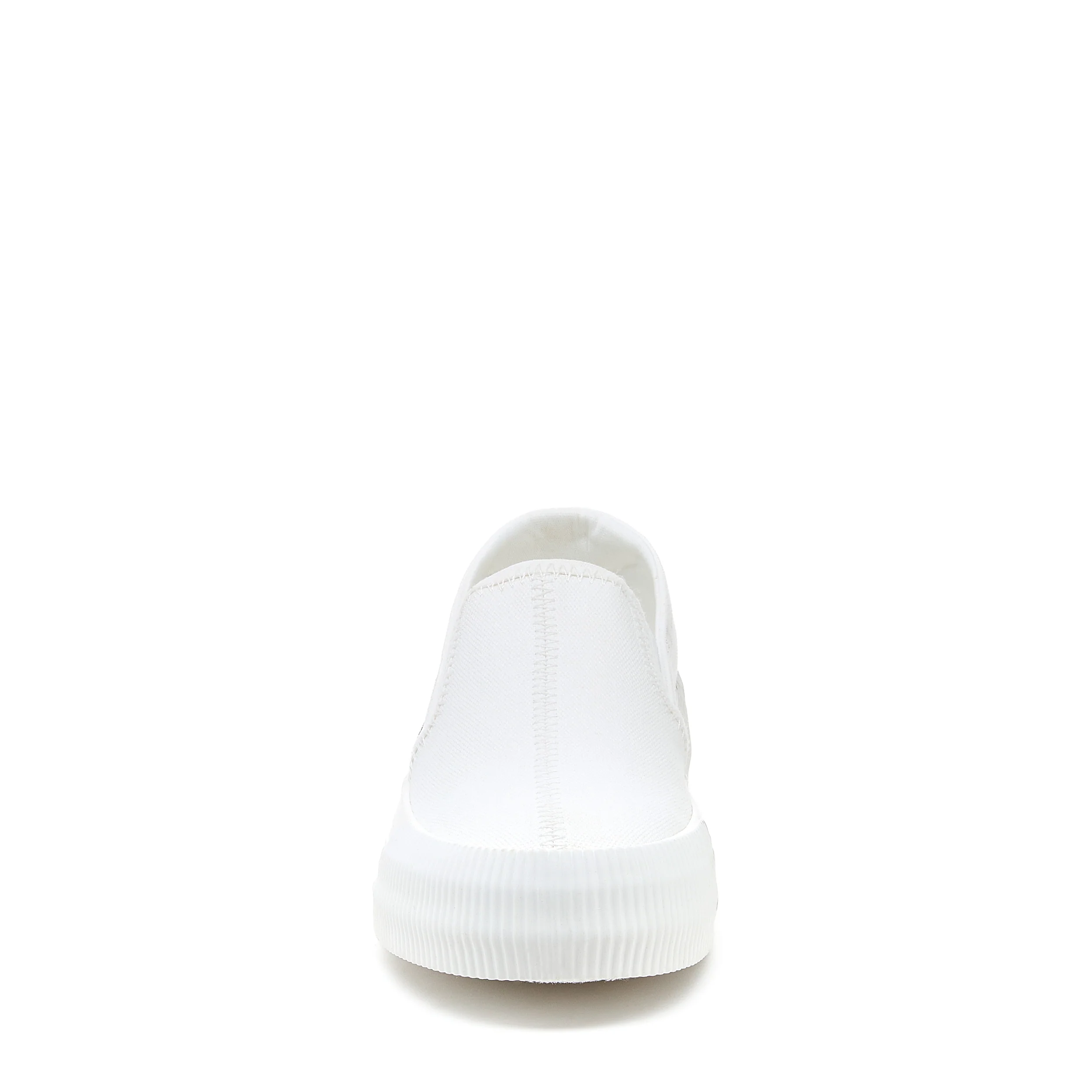 Cheery White Slip-On Plimsoll Trainers - Image 5