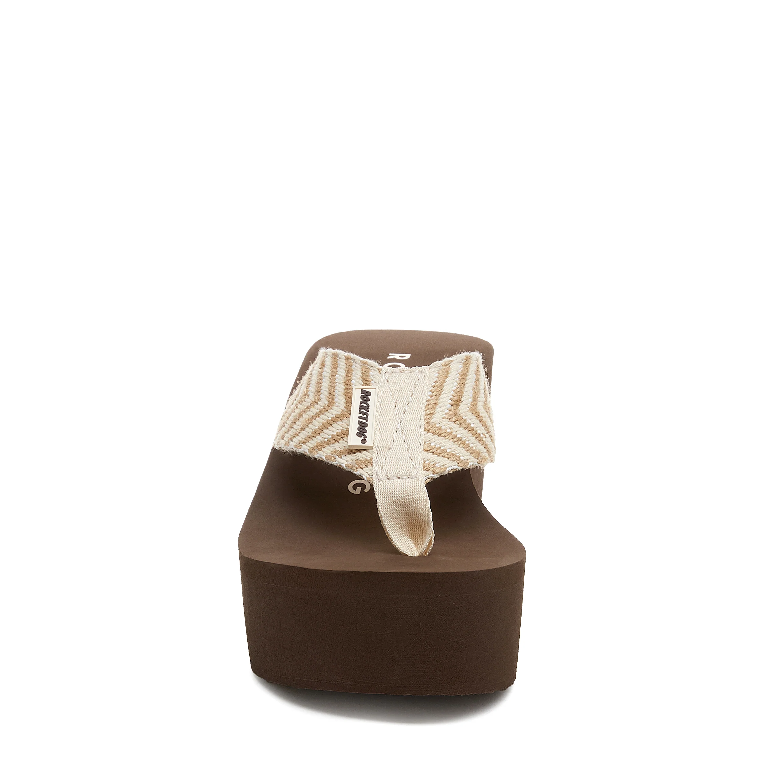 Crush Natural Platform Flip-Flops - Image 5