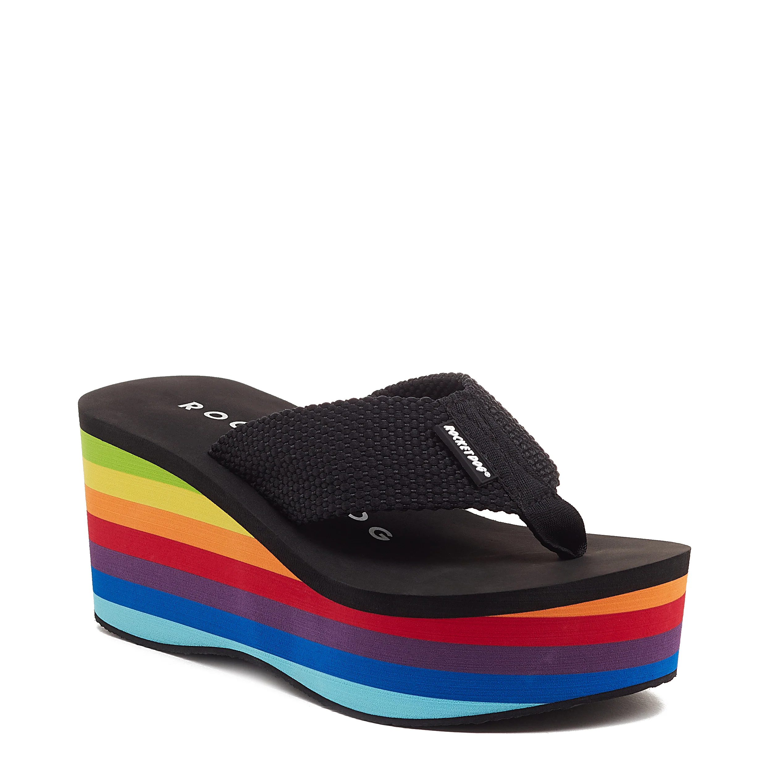 Crush Rainbow Platform Flip-Flops - Image 3