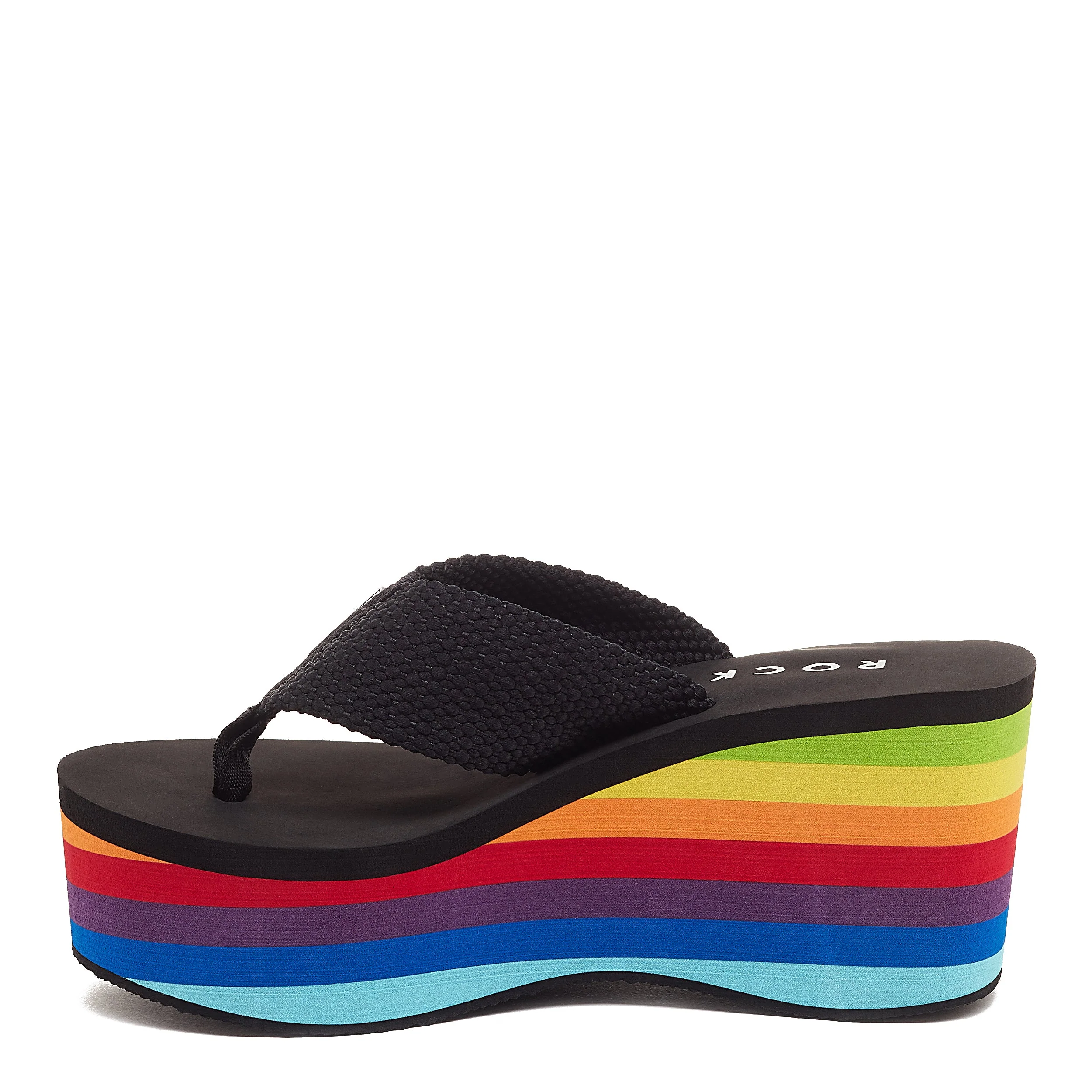 Crush Rainbow Platform Flip-Flops - Image 5