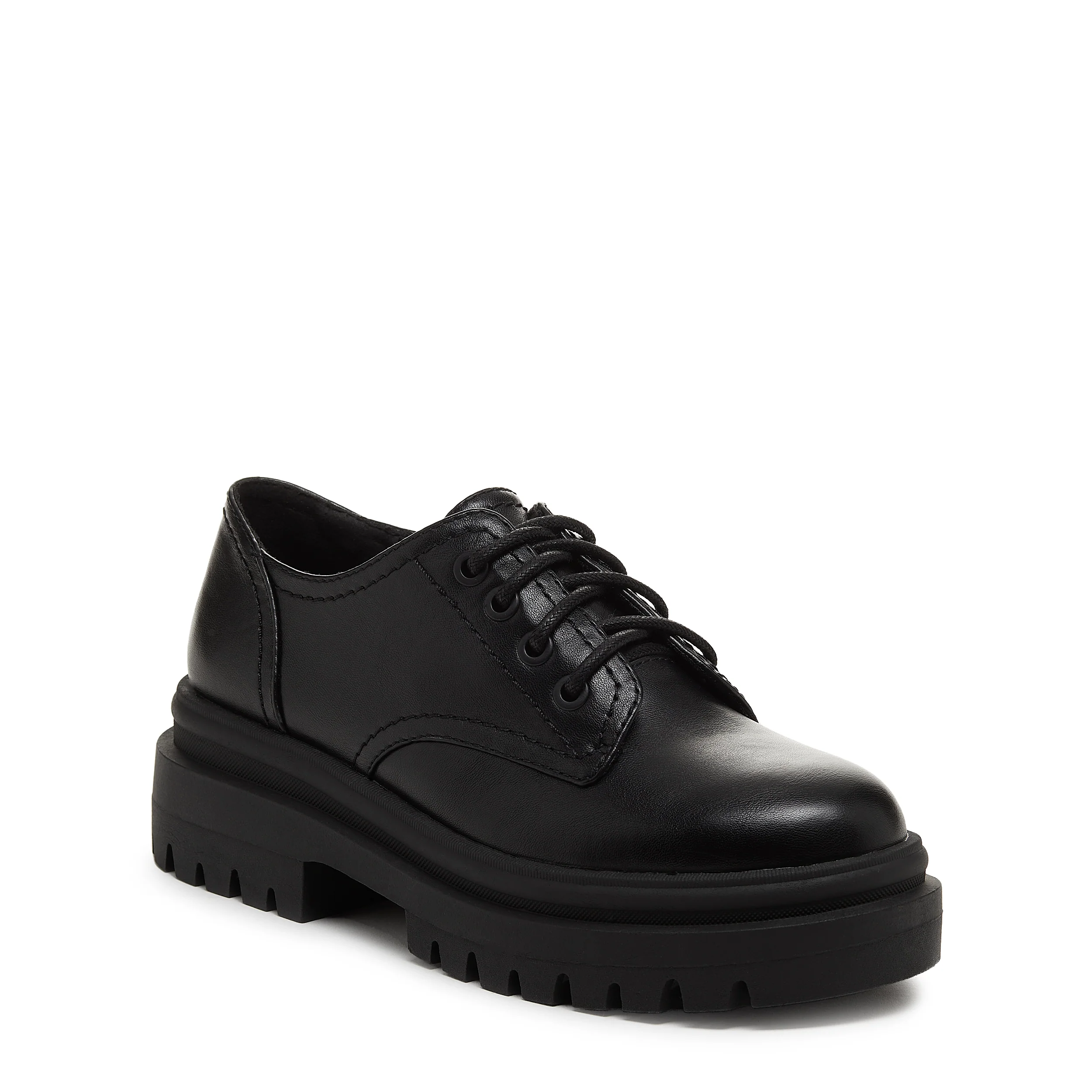 Donna Black Platform Shoes - Image 3