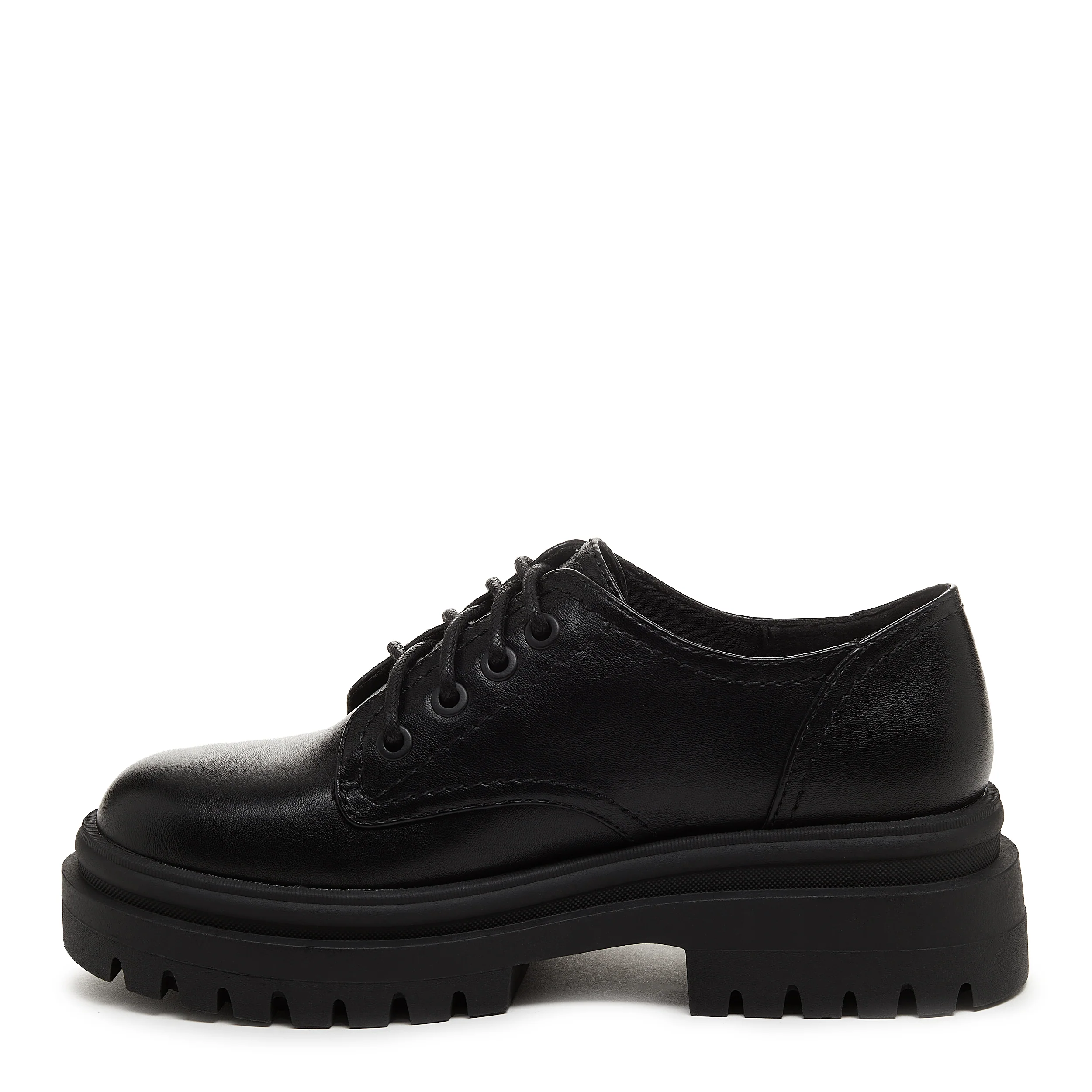 Donna Black Platform Shoes - Image 4