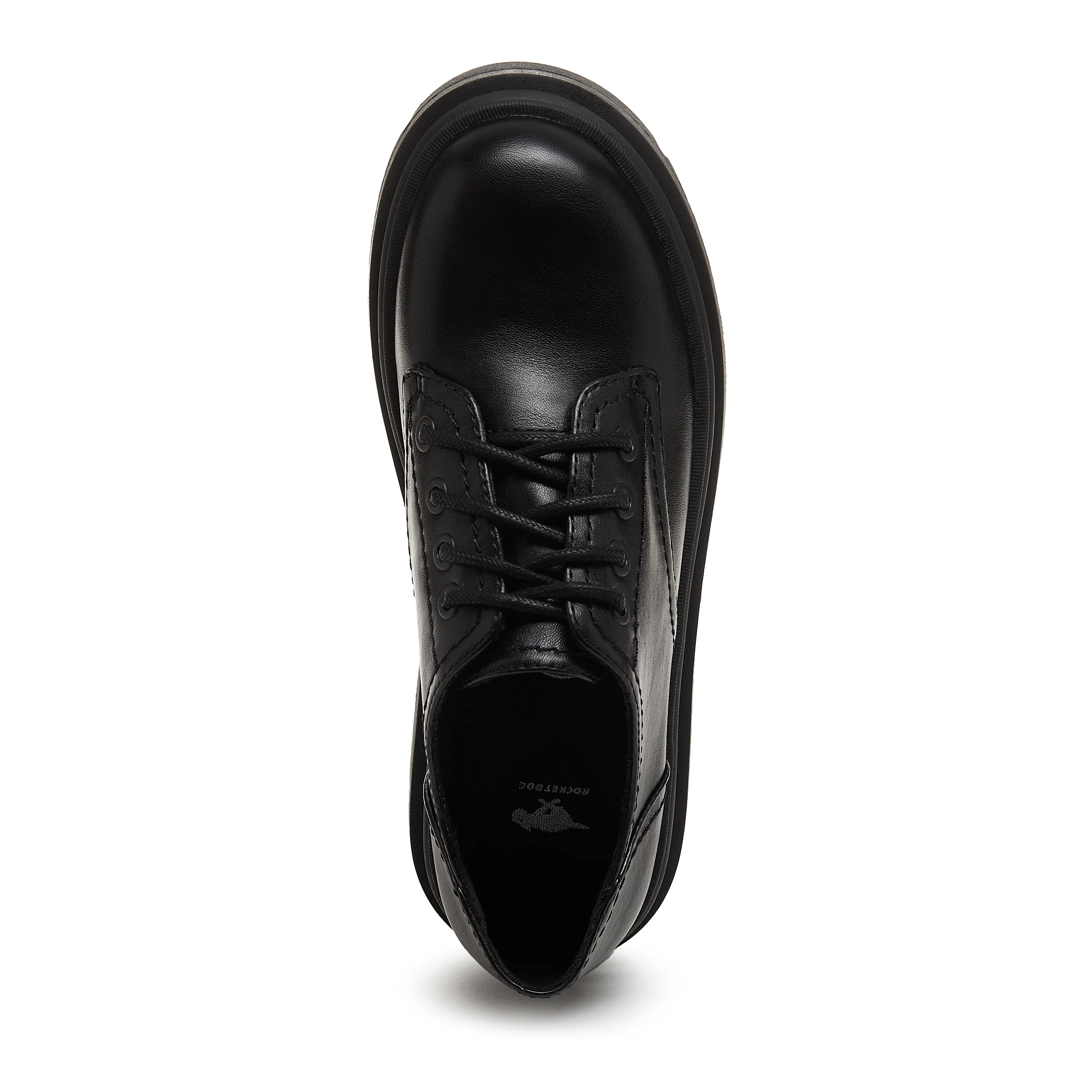 Donna Black Platform Shoes - Image 7
