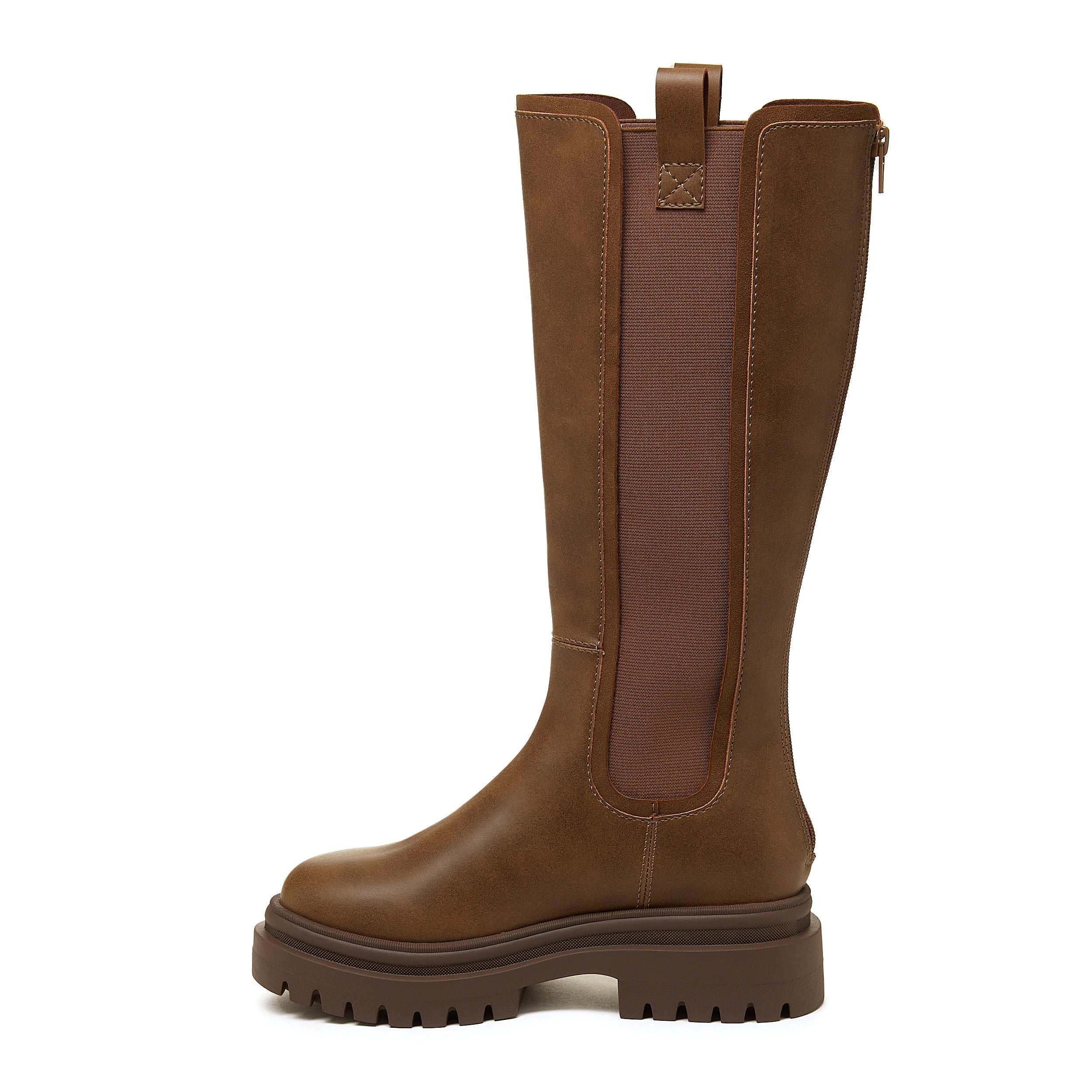 Drea Brown Tall Boots - Image 3