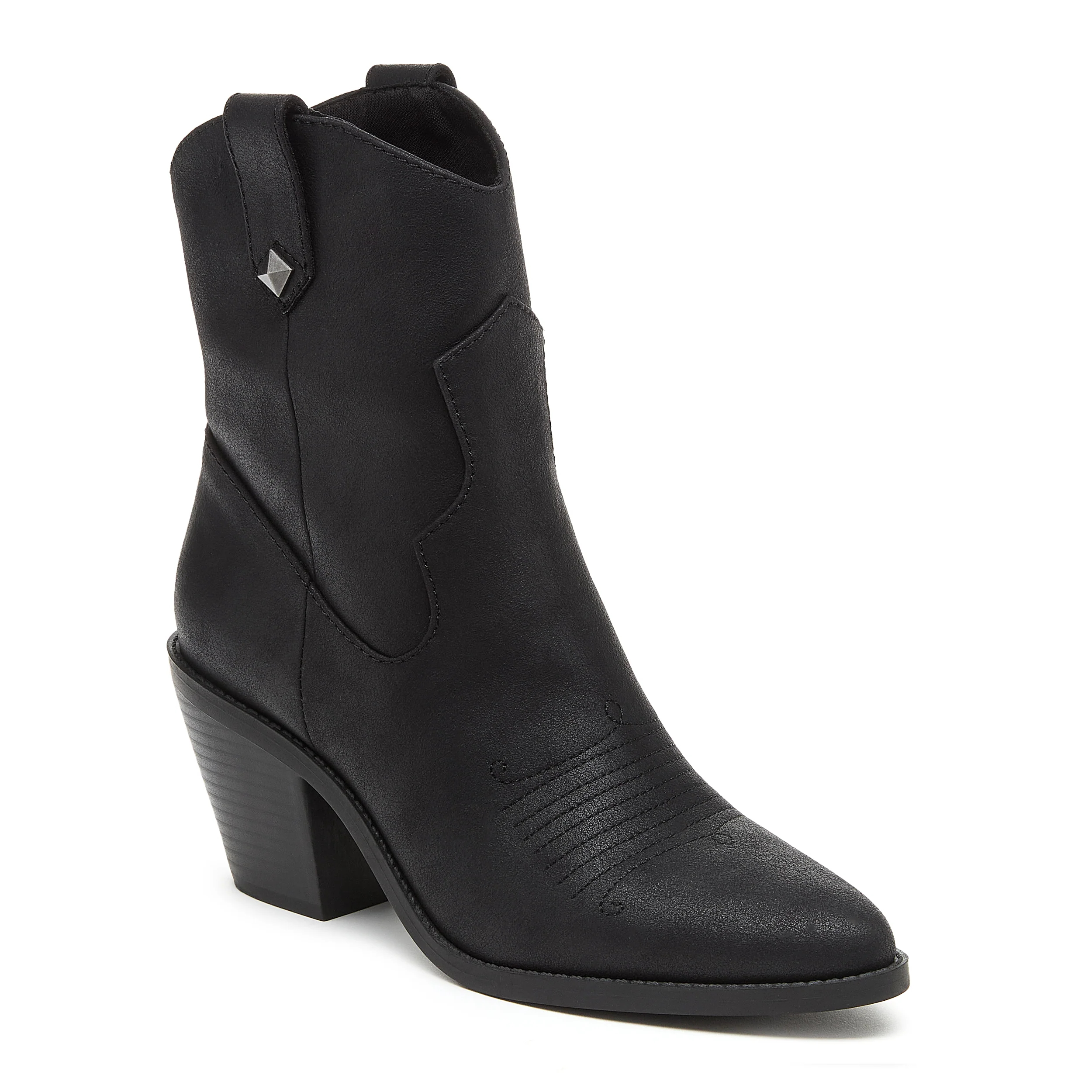 Feather Black Cowboy Boots - Image 2