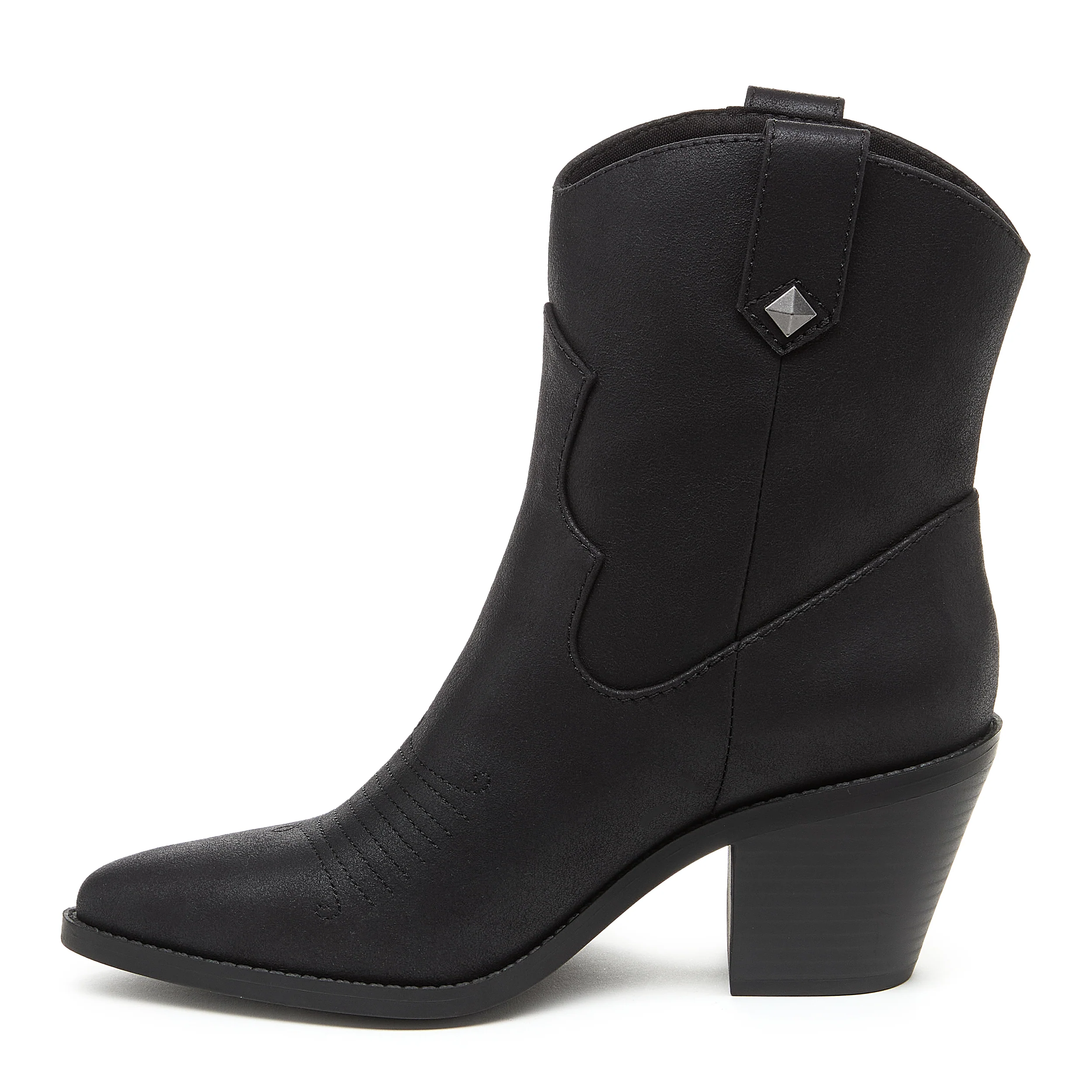 Feather Black Cowboy Boots - Image 3