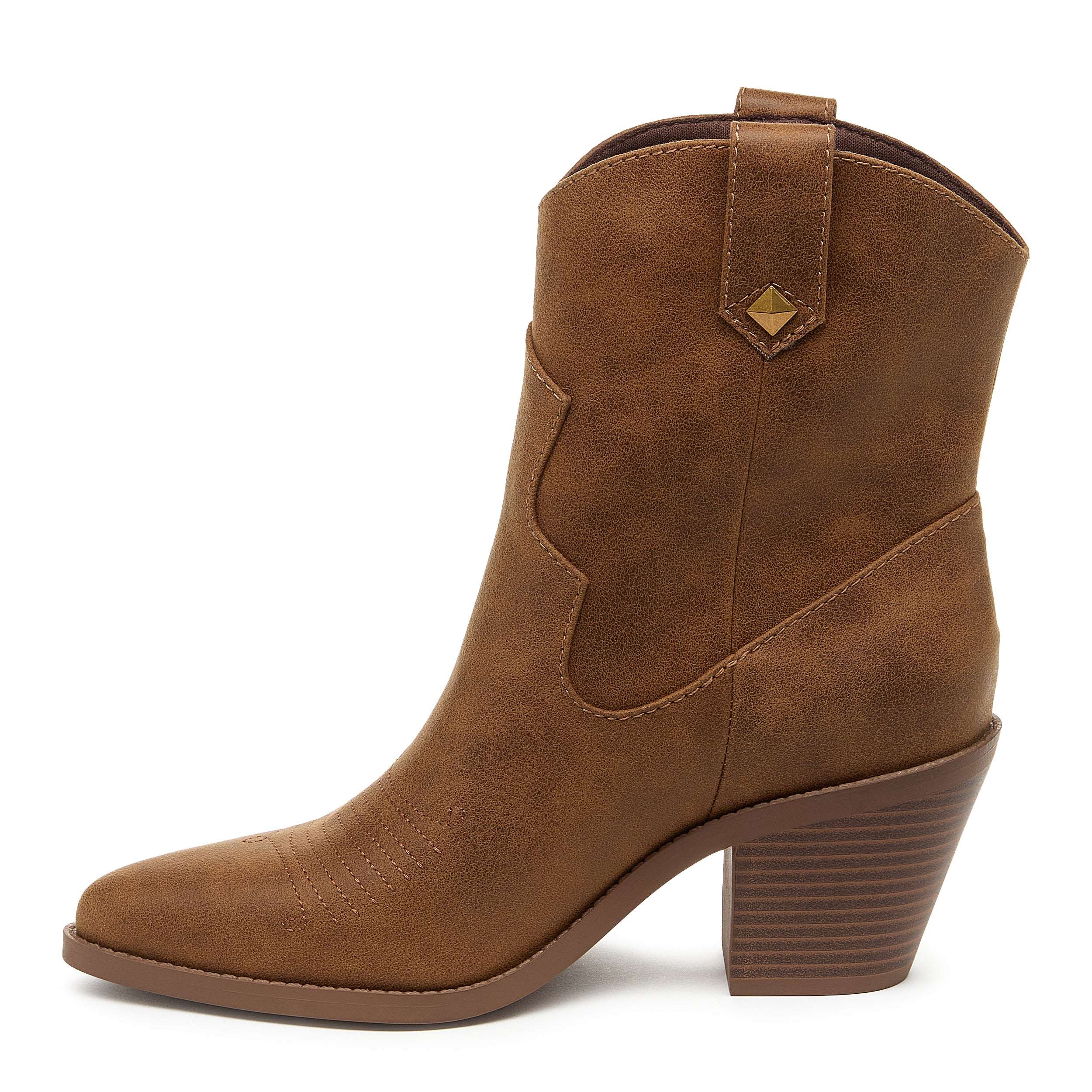 Feather Walnut Cowboy Boots - Image 3
