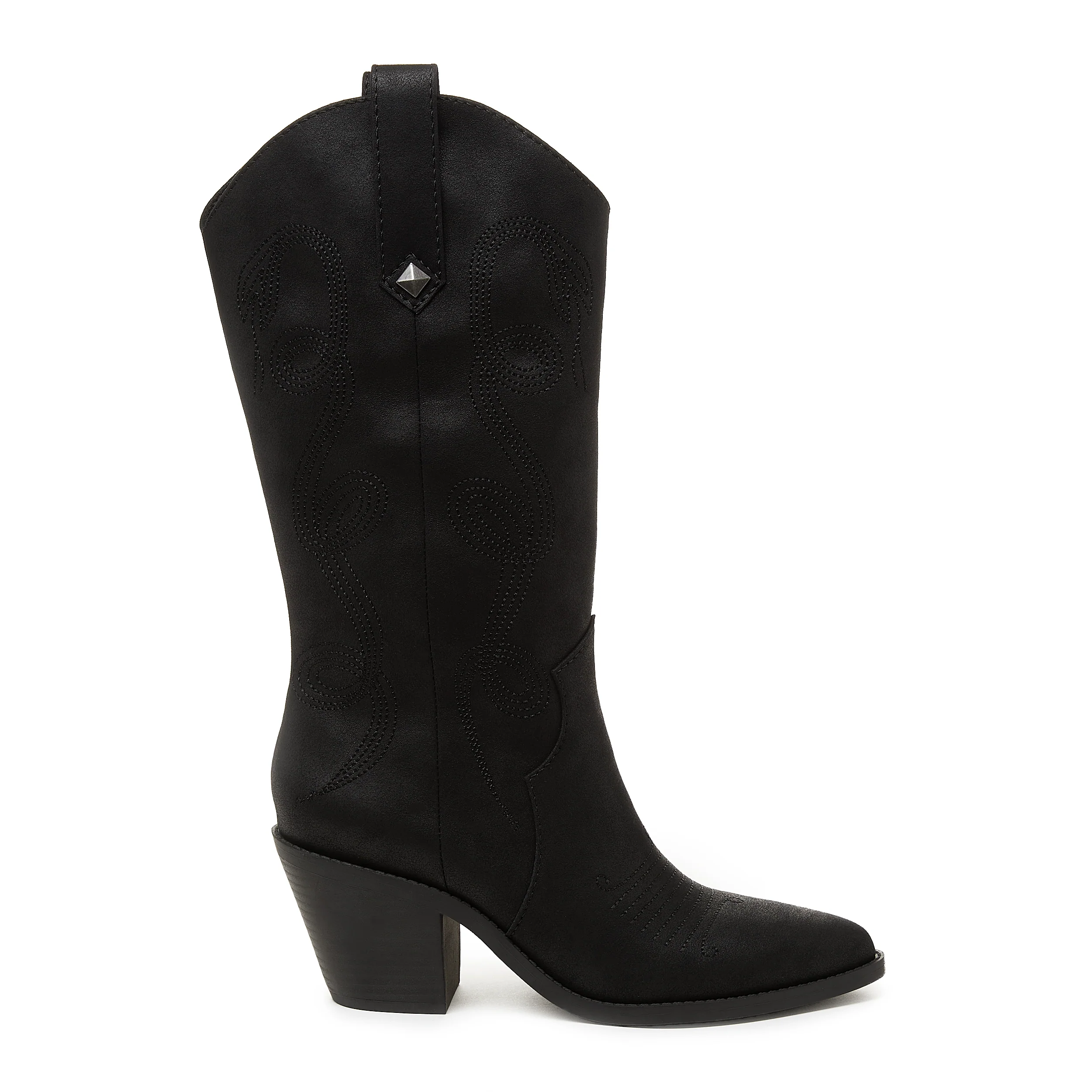 Feria Black Western Boots