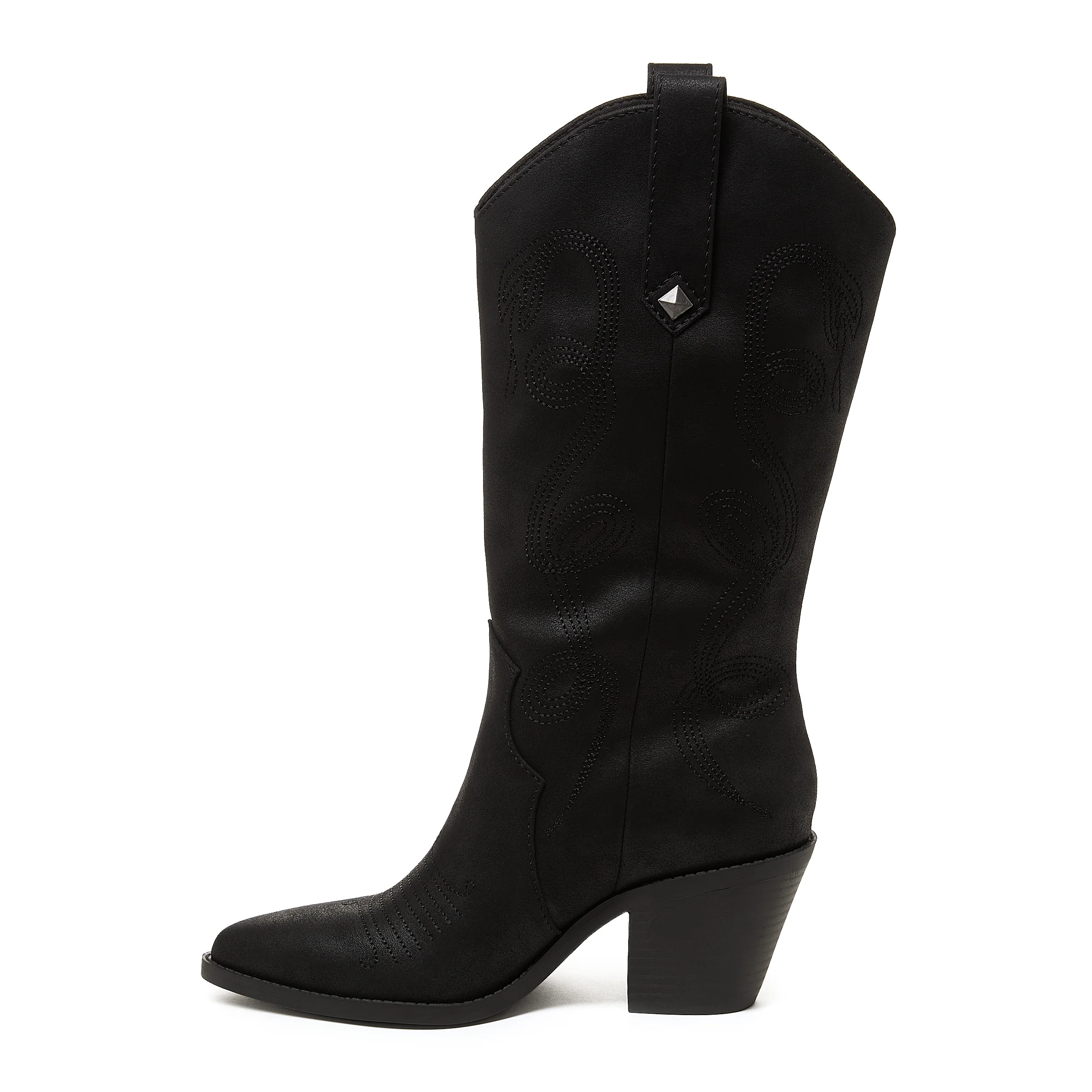 Feria Black Western Boots - Image 3