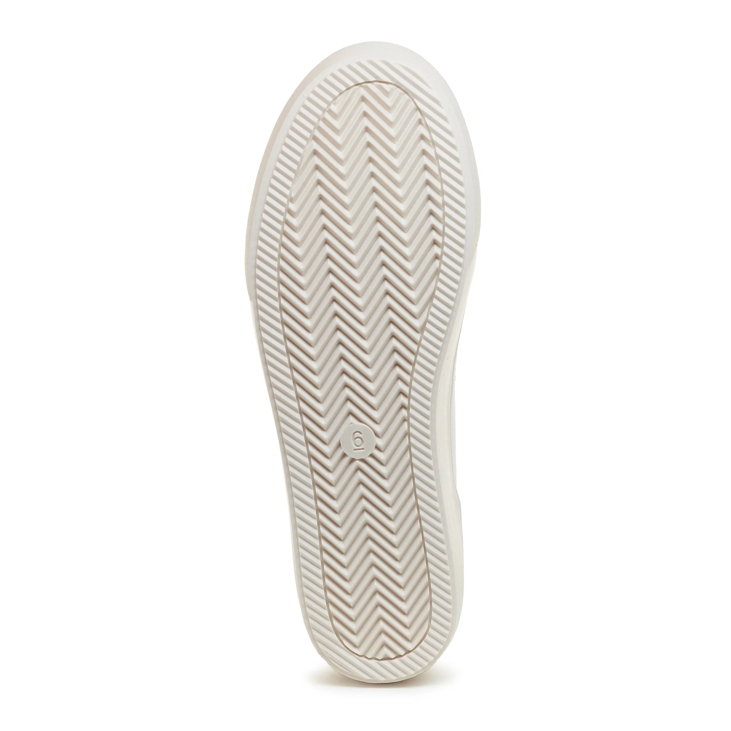 Flair White Patchwork Platform Trainers - Image 7