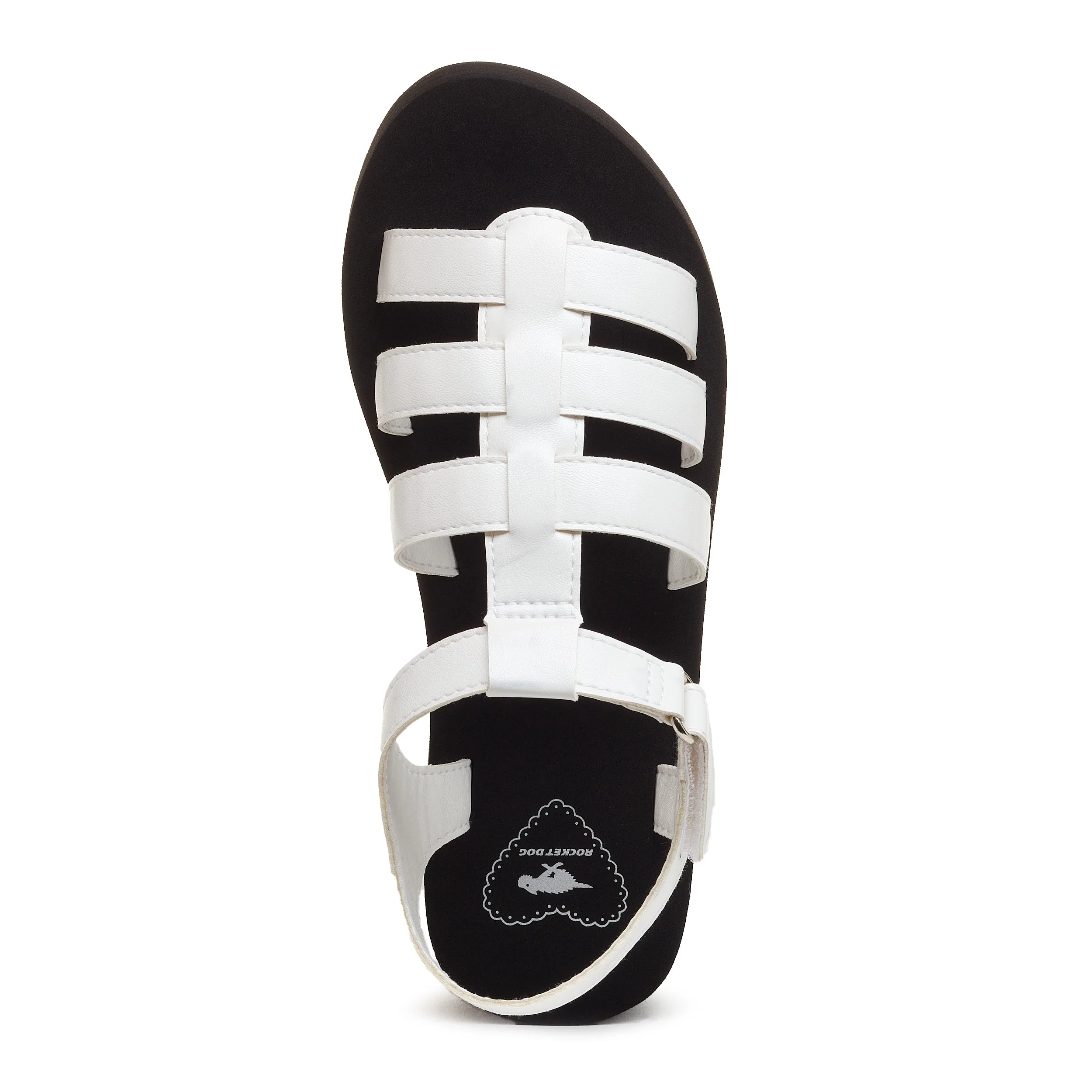 Helio White Platform Sandals - Image 6