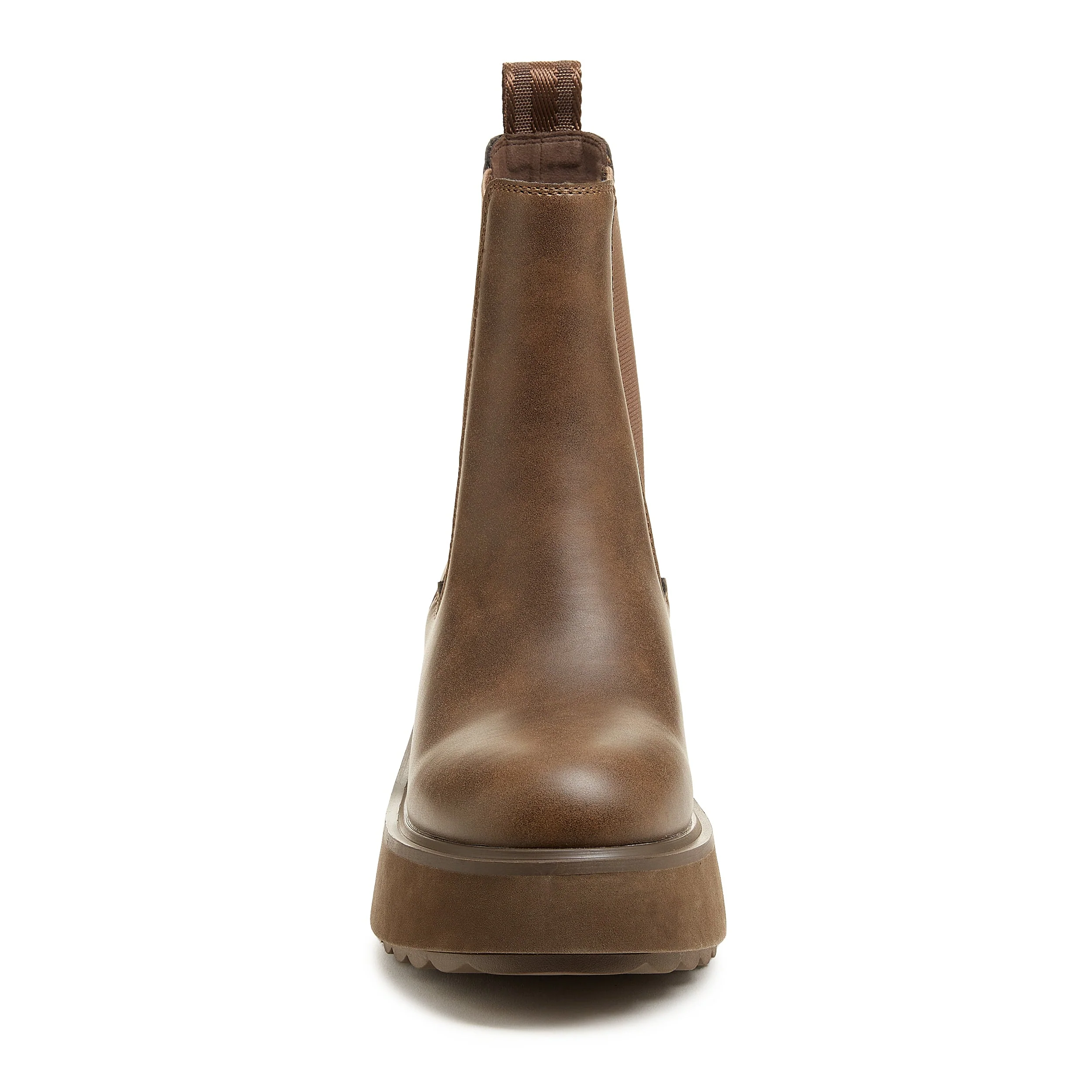 Heyday Brown Platform Chelsea Boot - Image 6