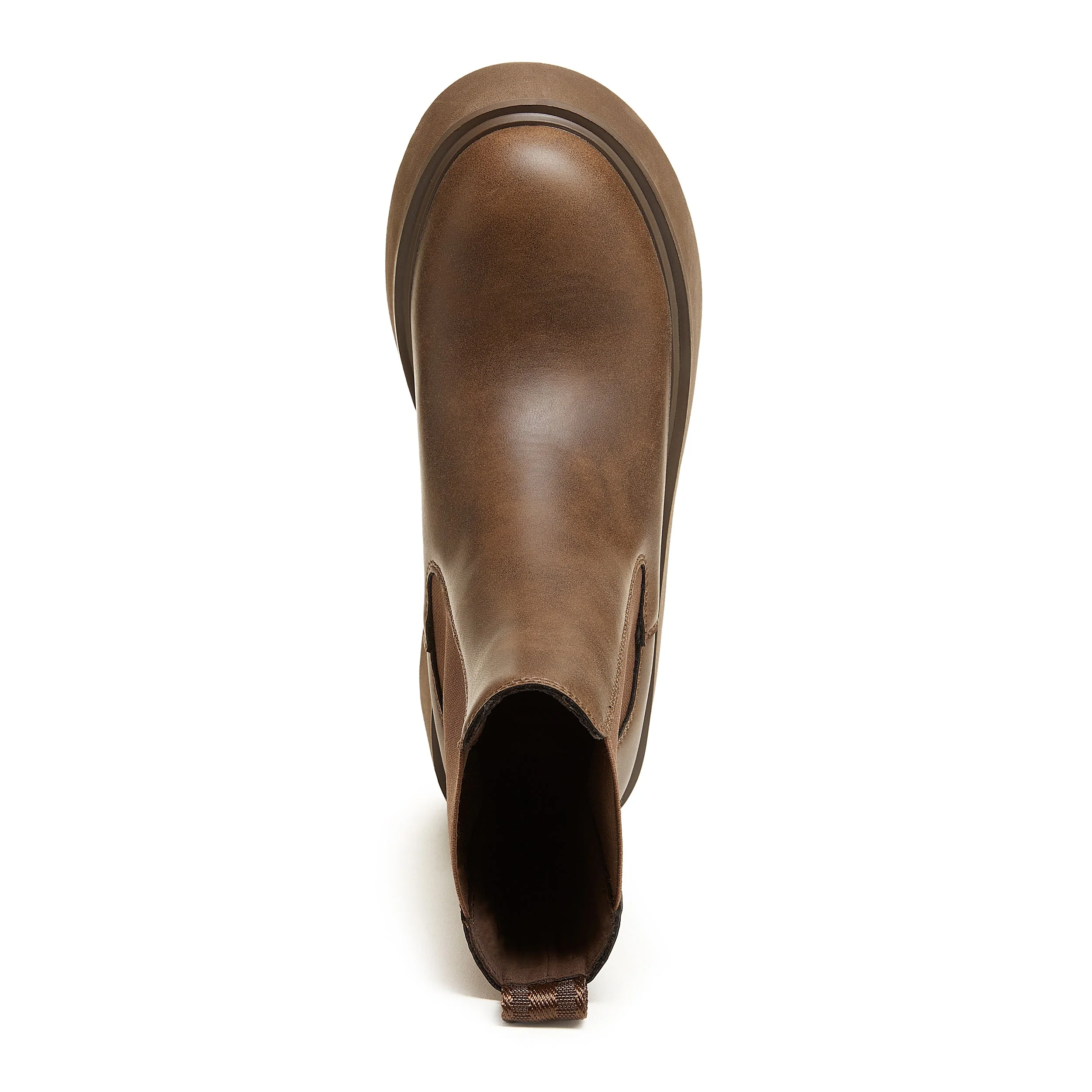 Heyday Brown Platform Chelsea Boot - Image 7