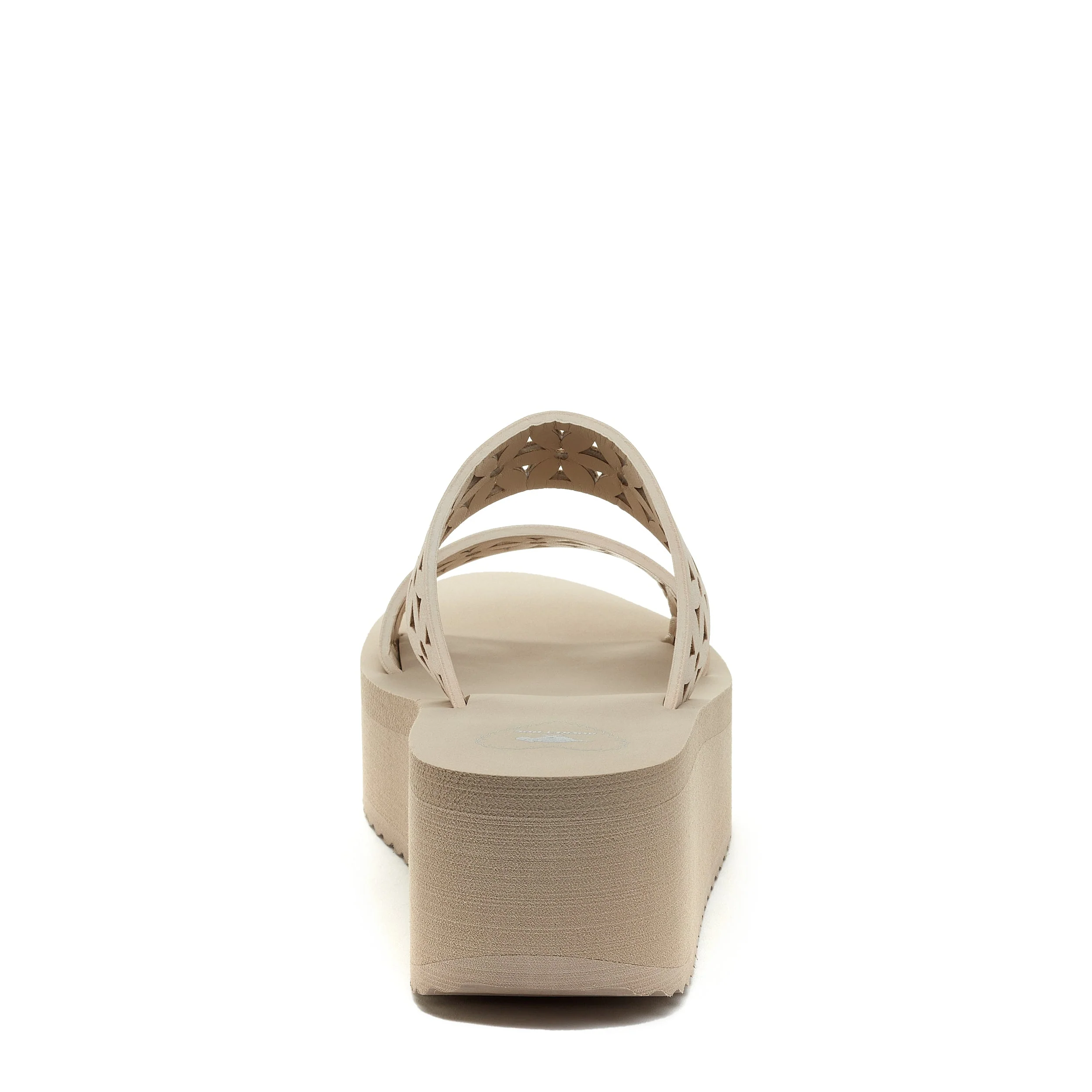 Hippy Natural Cutout Wedge Sandal - Image 3