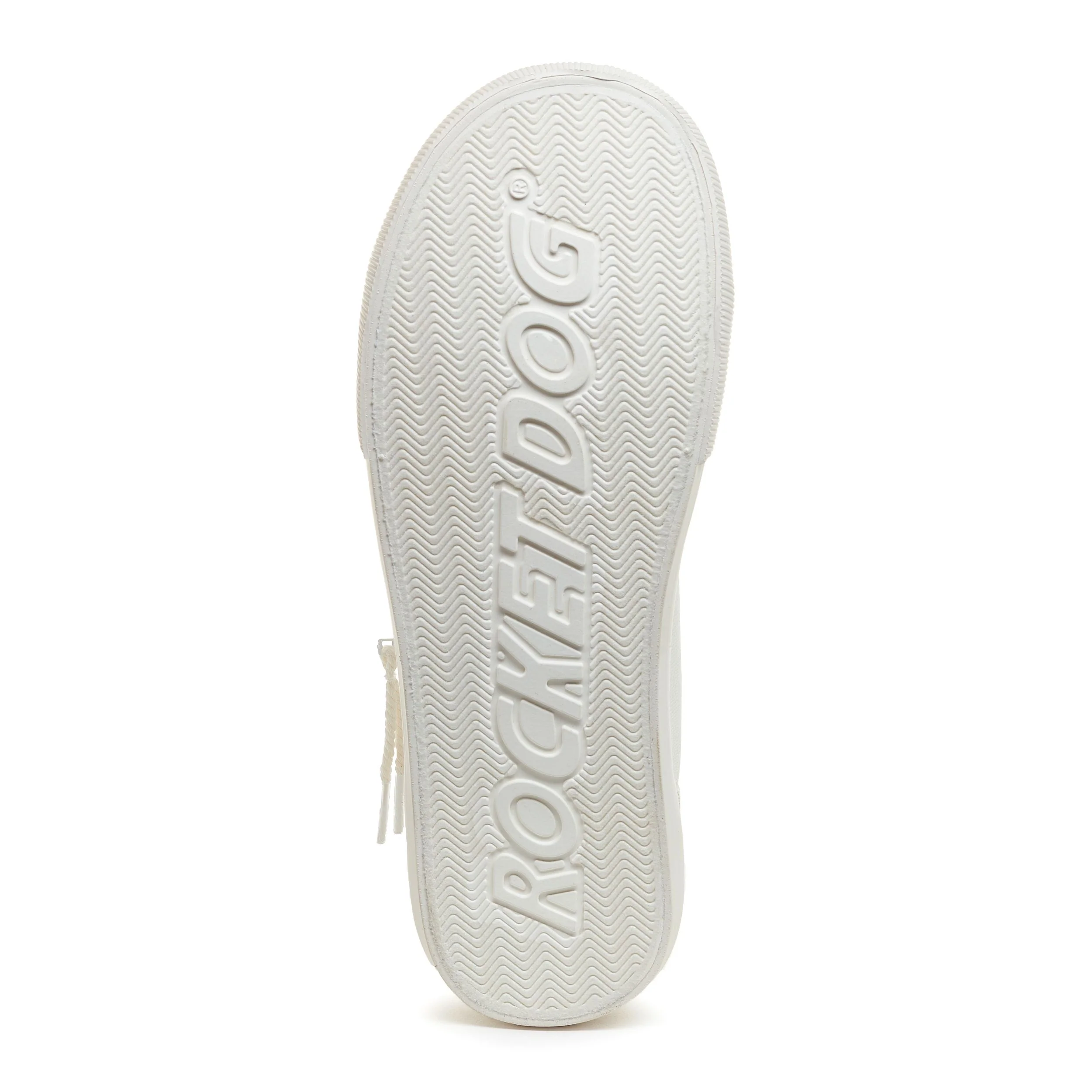 Jazzin All White High Top Trainers - Image 7