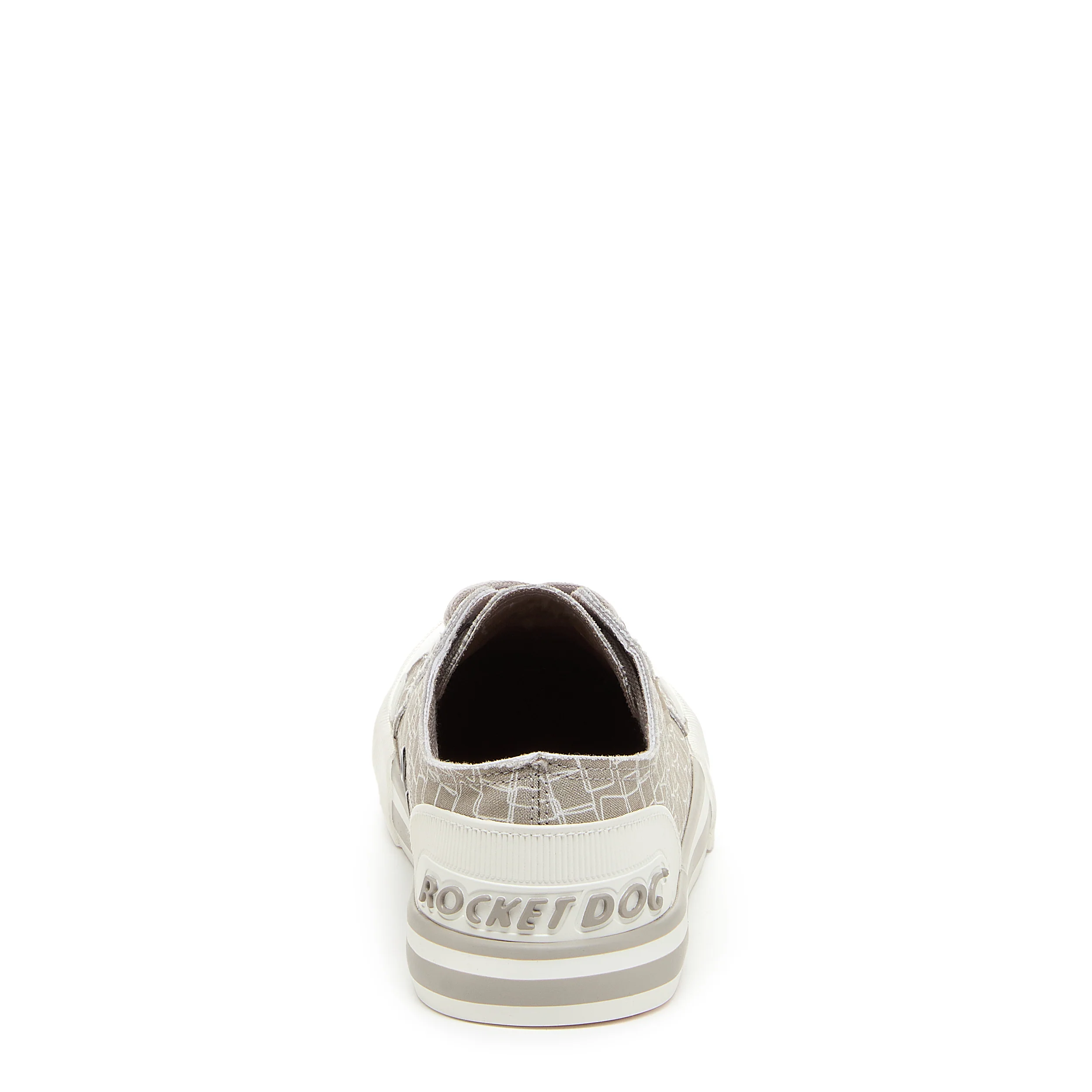 Jazzin Grey Geometric Trainers - Image 4