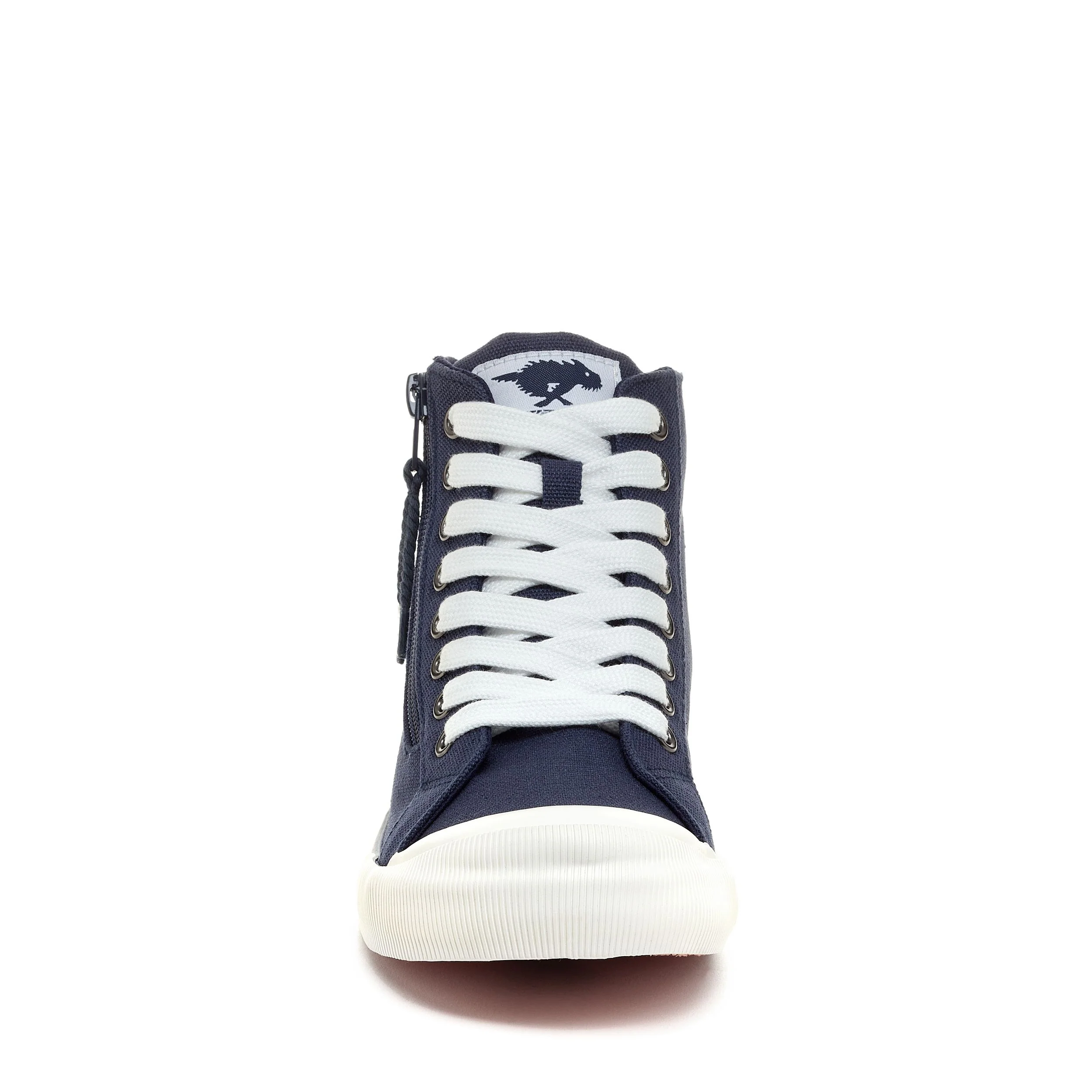 Jazzin Navy High Top Trainers - Image 5