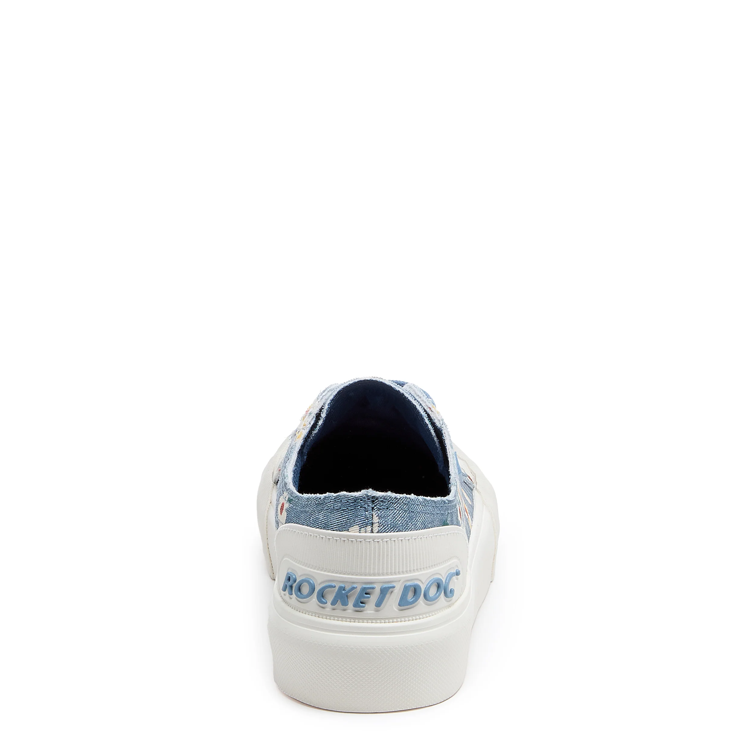 Jazzin Plus Blue Floral Trainers - Image 4