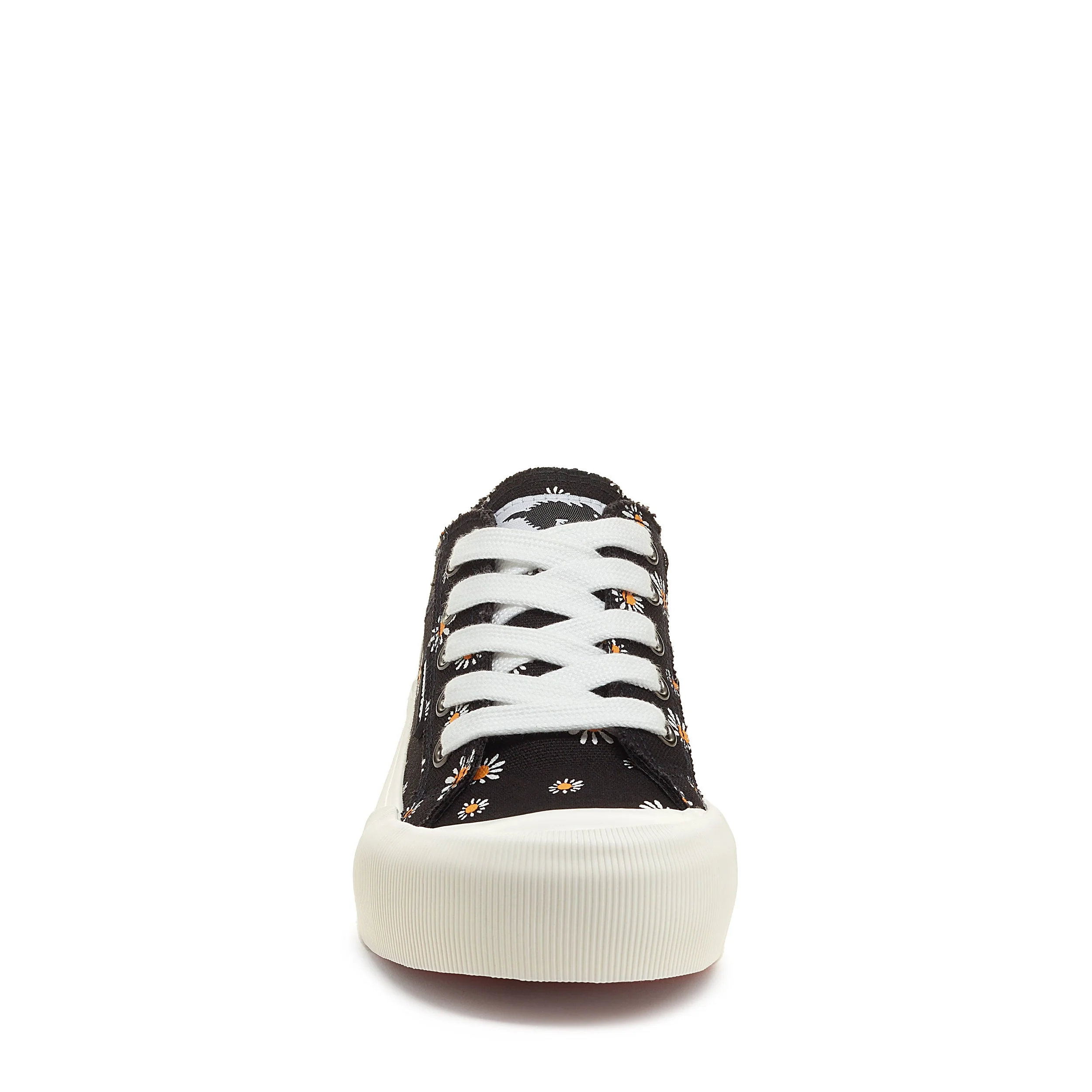 Jazzin Plus Daisy Print Black Platform Trainers - Image 4