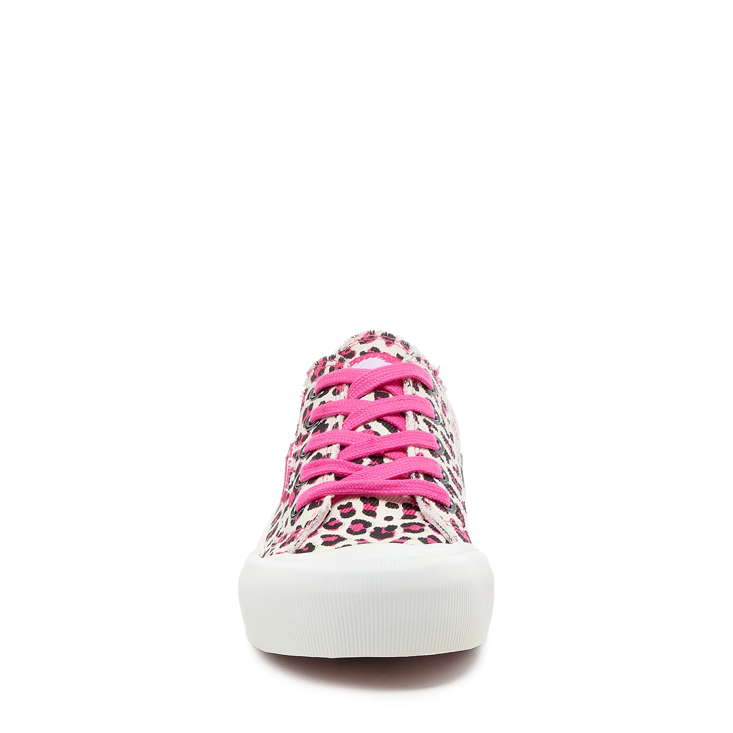 Jazzin Plus Pink Leopard Print Trainers - Image 5