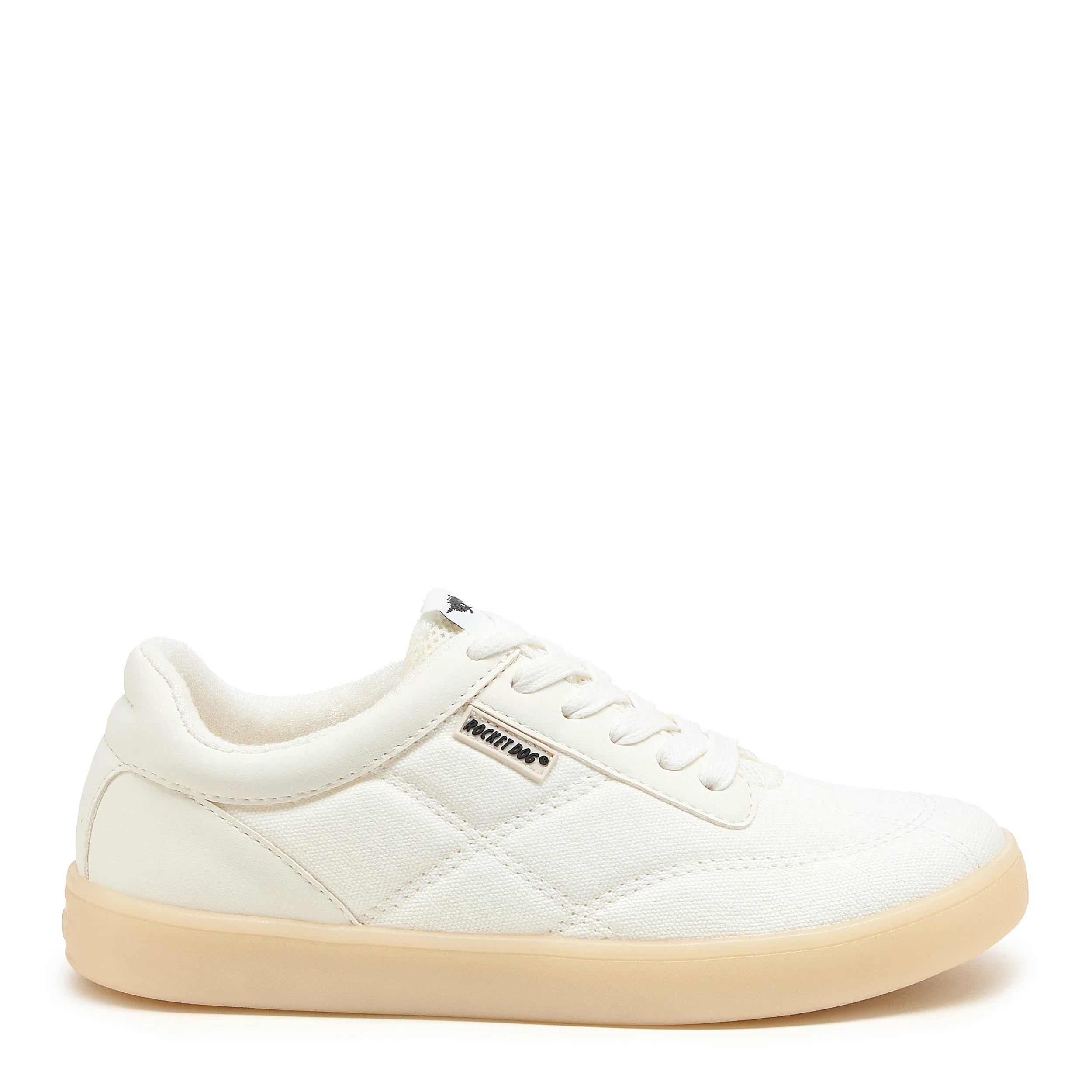Kitty White Canvas Trainers