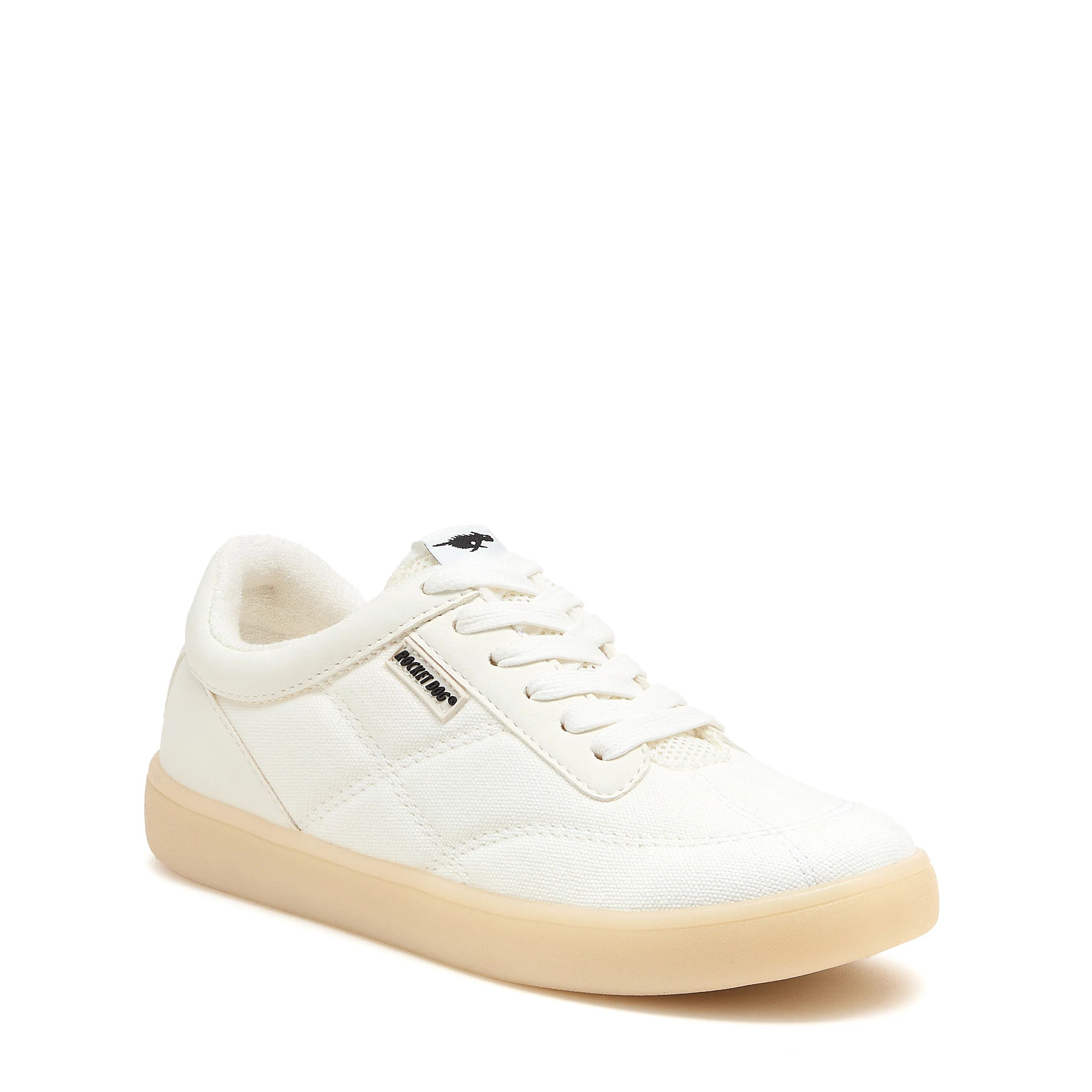 Kitty White Canvas Trainers - Image 2