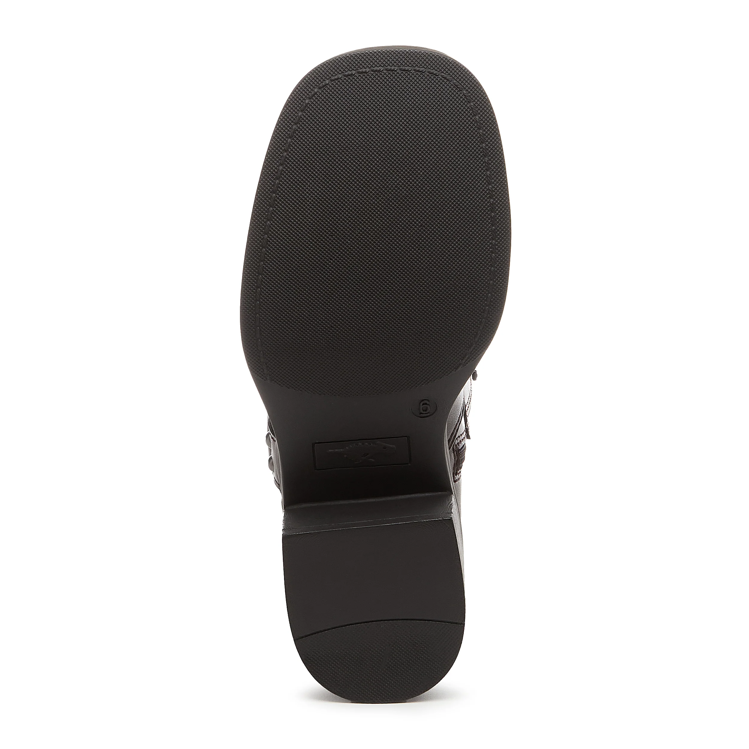 Nash Brown Tall Biker Boots - Image 7