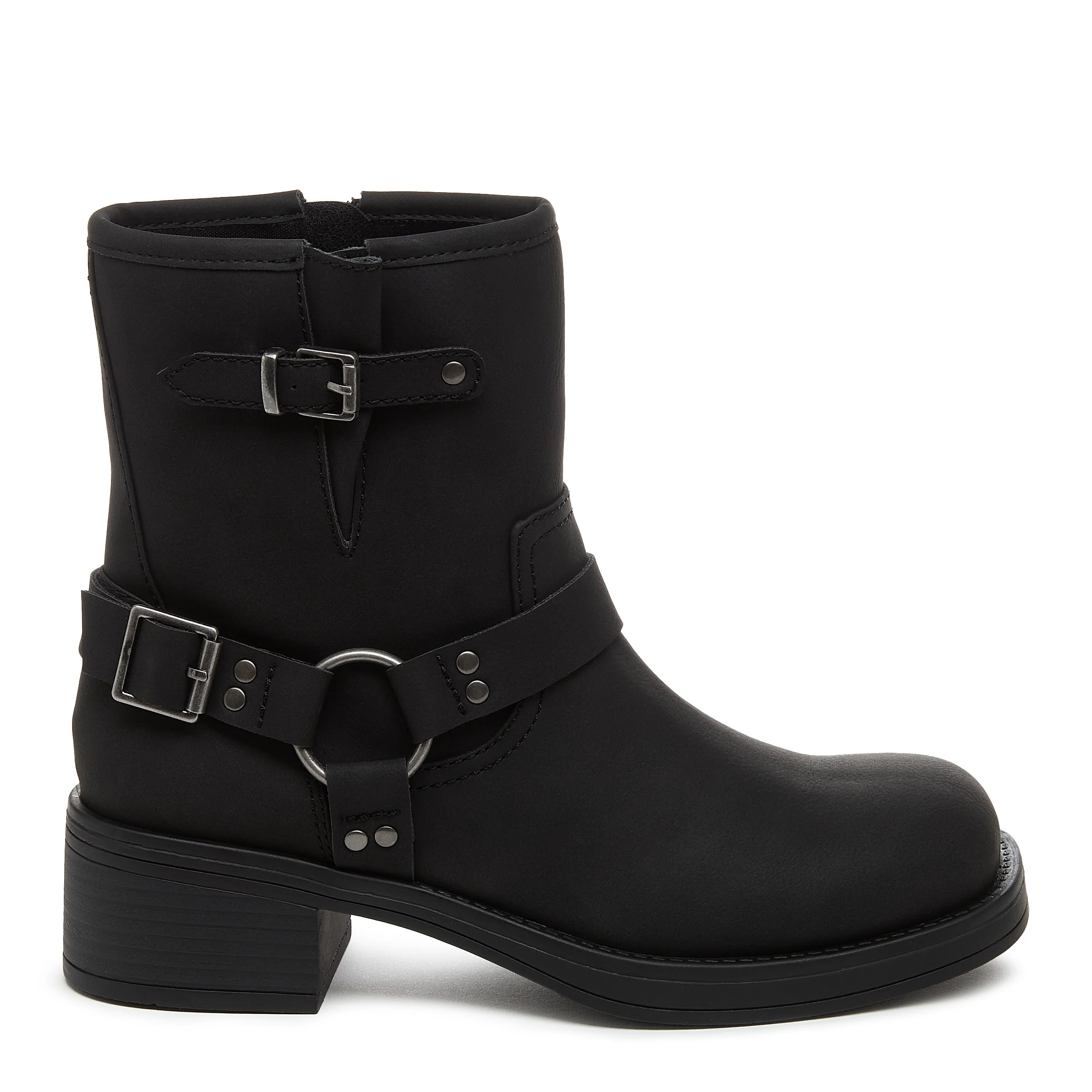 Nino Black Biker Boots